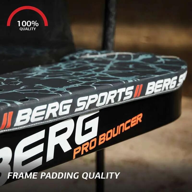 Trampolin Ultim Pro Bouncer FlatGround 500 + Sicherheitsnetz XL 4/7