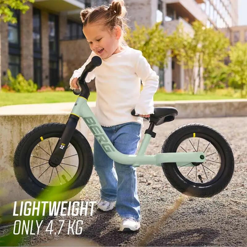 Draisienne pour Enfants, 2,5+ Ans, 12 Pouces, MOOV 12 Vert Sauge 6/7