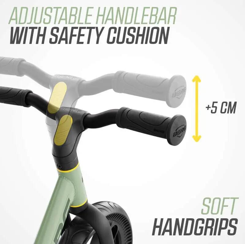 Loopfiets voor Kinderen, 2+ Jaar, 10 Inch, MOOV 10 Groen 6/7