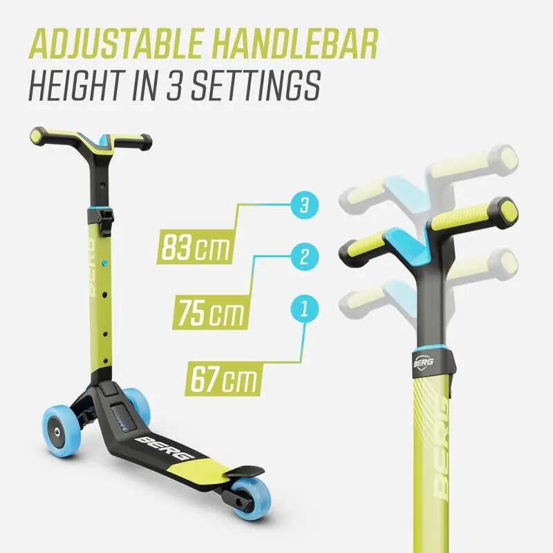 Trottinette pour Enfants, 2+ Ans, Pliable, Nexo Lime 3/7