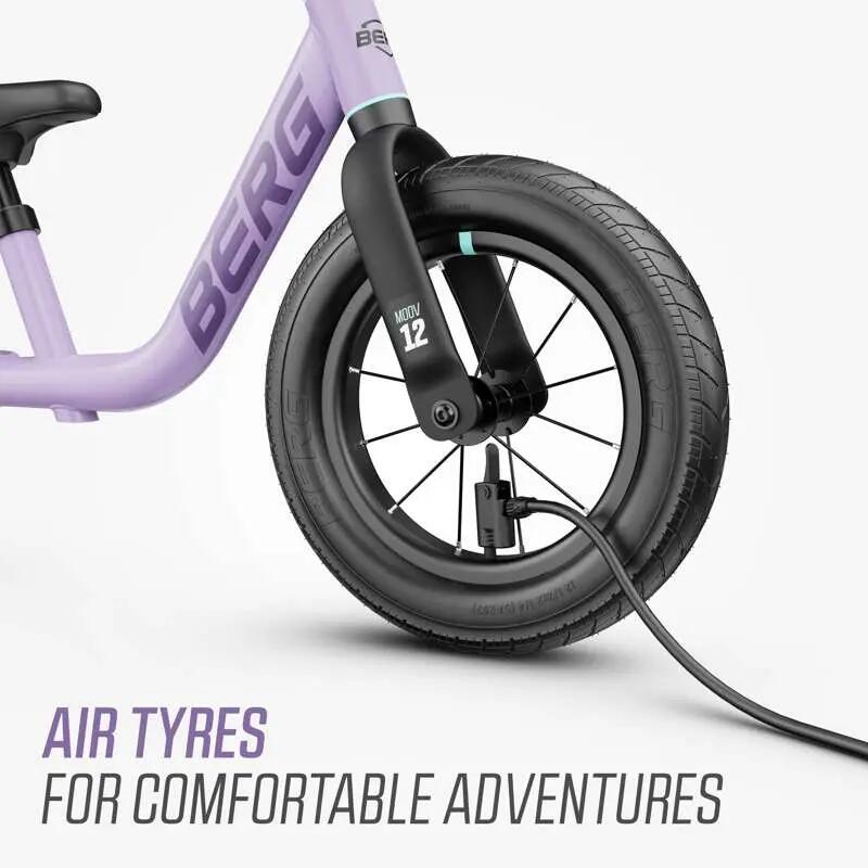 Loopfiets voor Kinderen, 2,5+ Jaar, MOOV 12 Lavendel Paars 5/7