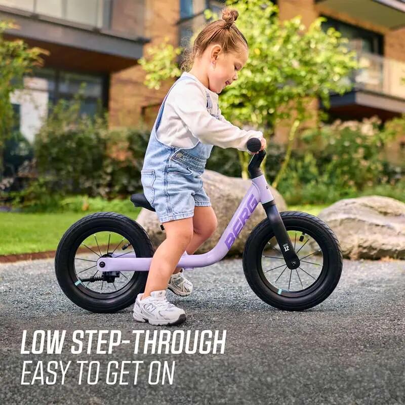Loopfiets voor Kinderen, 2,5+ Jaar, MOOV 12 Lavendel Paars 3/7