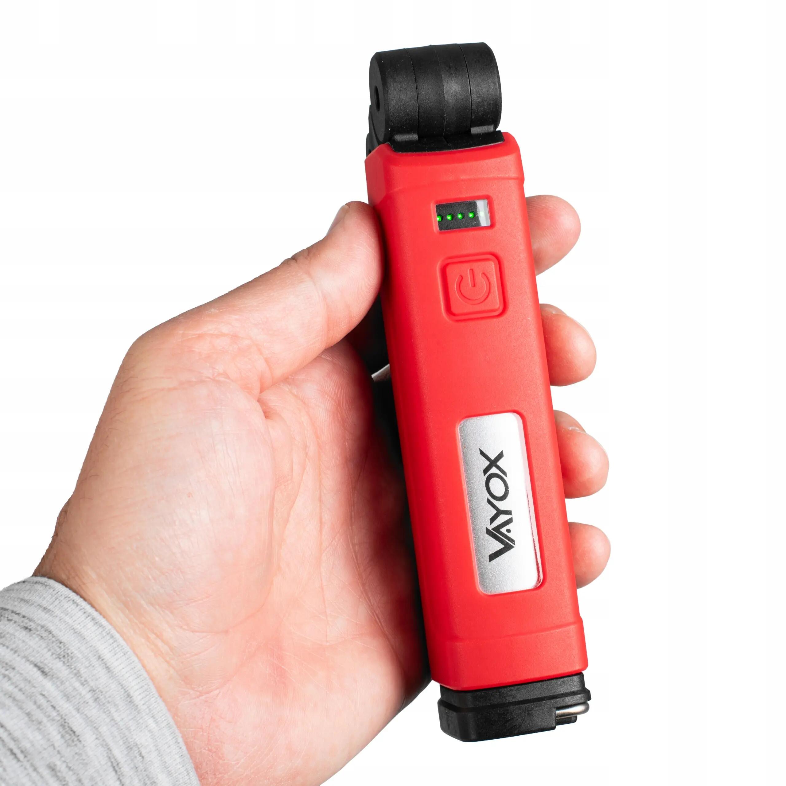 Latarka kempingowa Vayox VA0456 600lm akumulatorowa powerbank 10/15