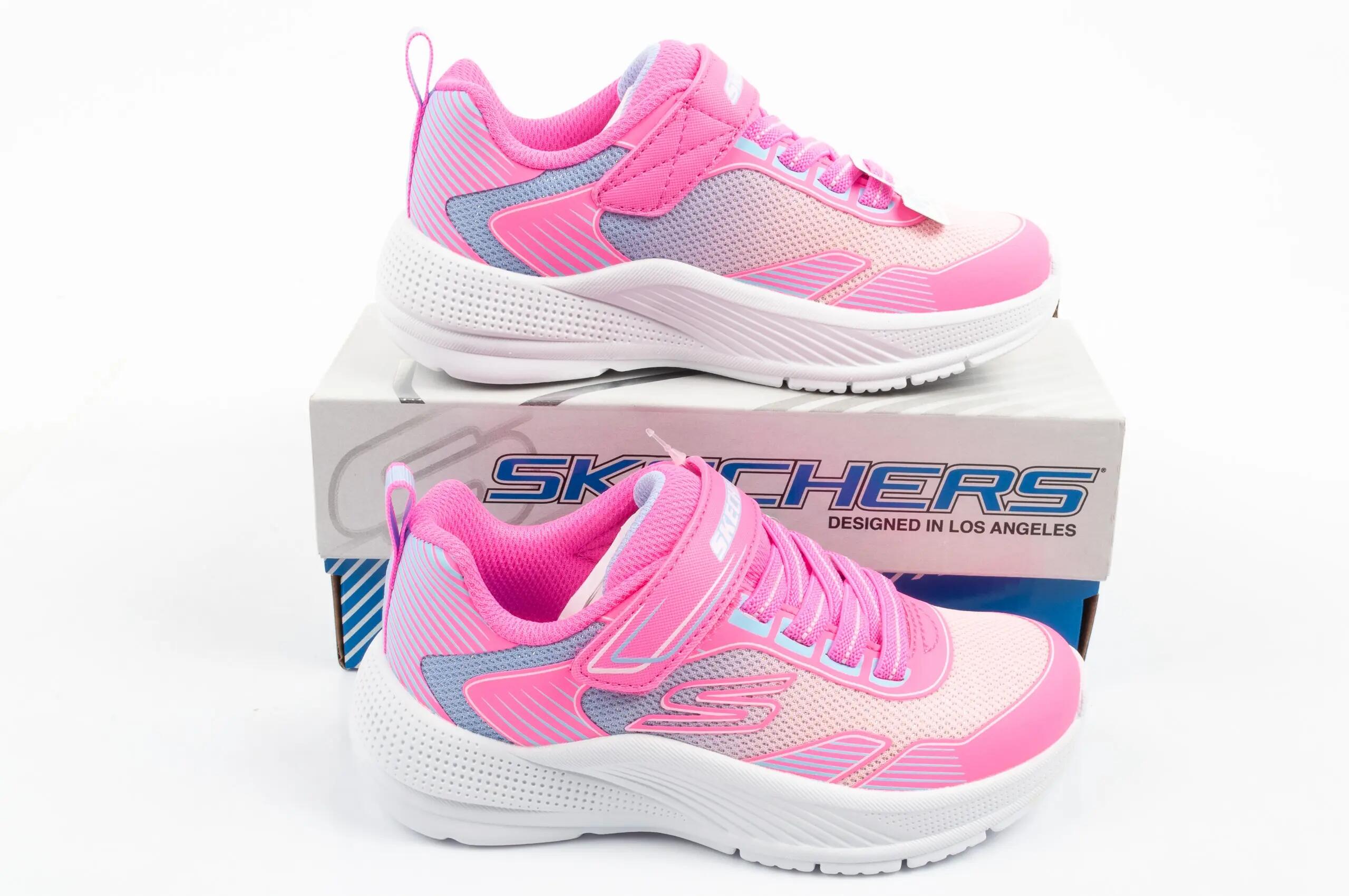 Sapatilhas Skechers modelo 303657L-HPMT para garotas 9/9