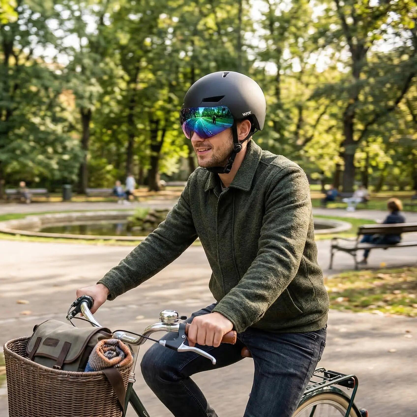 Magnetvisier für den Fahrradhelm Vayox VA0426 8/10