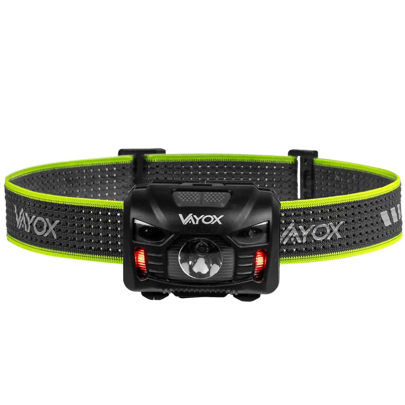 VAYOX VA0020 hoofdlamp, oplaadbaar, met bewegingssensor 13/15