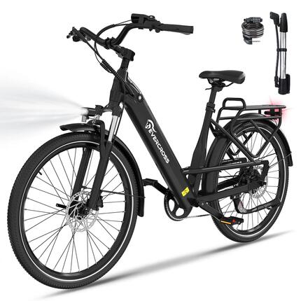 Elektrische fiets 27,5" EK25 - Koppelsensor, 250W, 36V 13Ah, NFC, APP