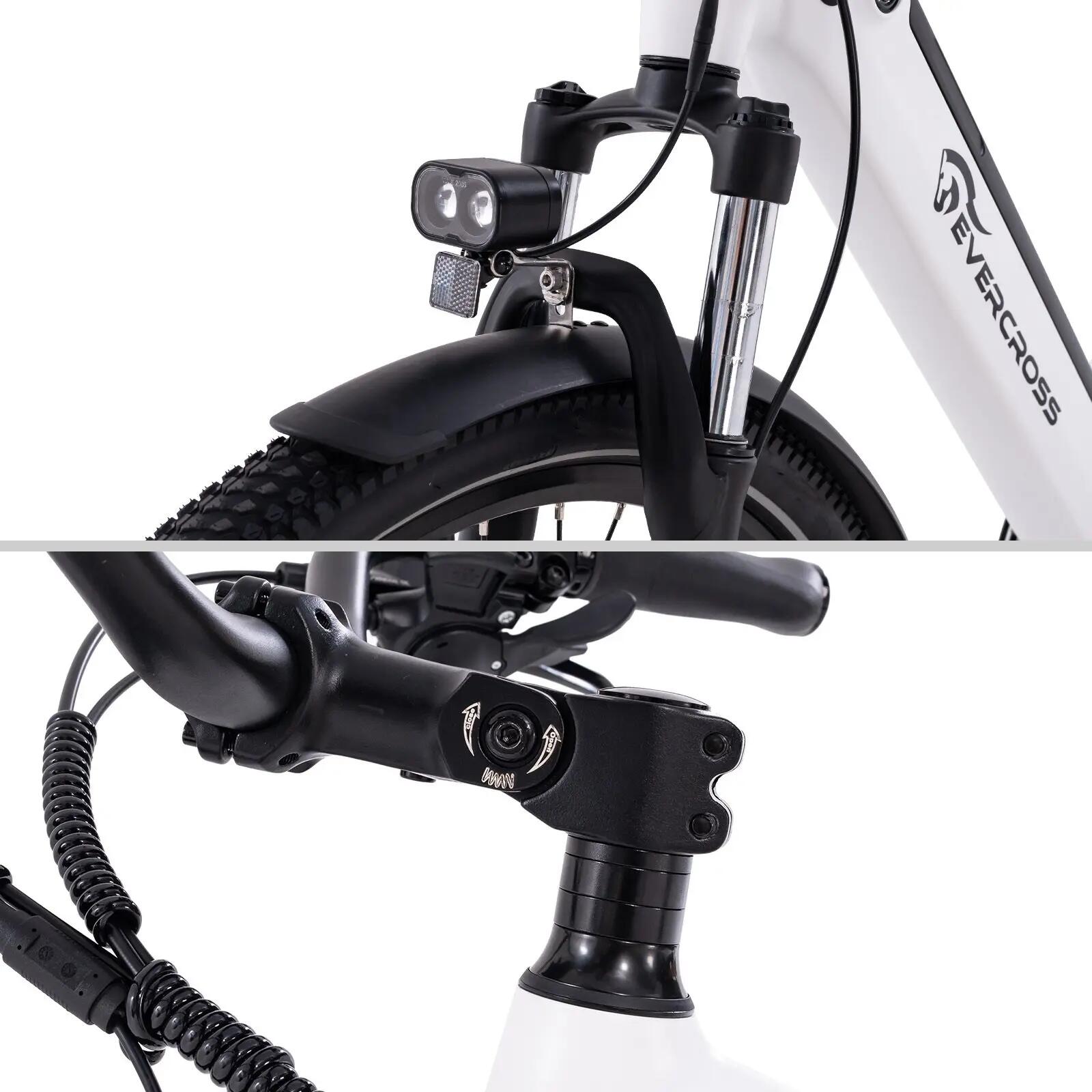 Bicicleta elétrica adulta 27,5" EK25 -Sensor de torque, 250W, 36V 13Ah, NFC, APP 8/13