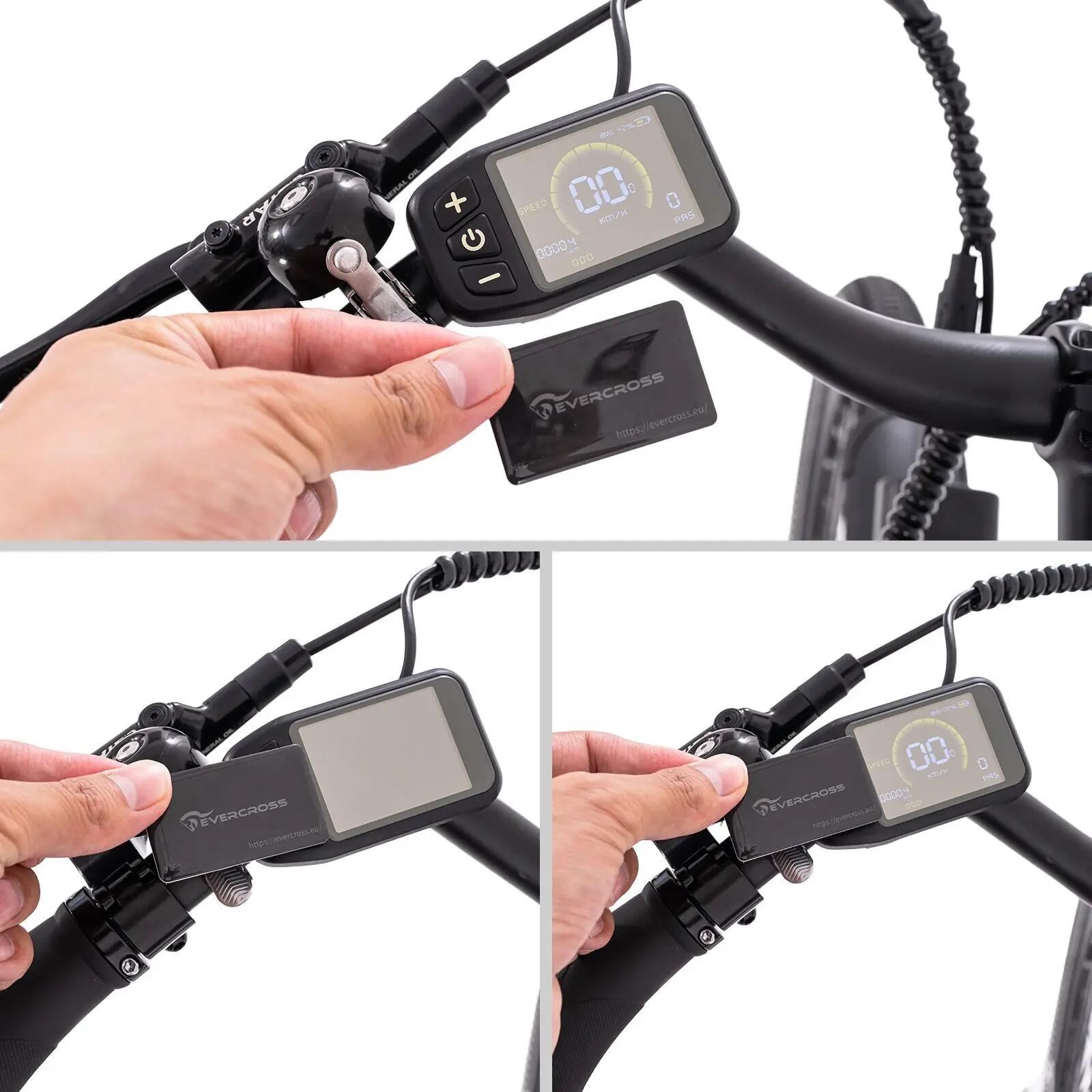 Bicicleta elétrica adulta 27,5" EK25 -Sensor de torque, 250W, 36V 13Ah, NFC, APP 7/15