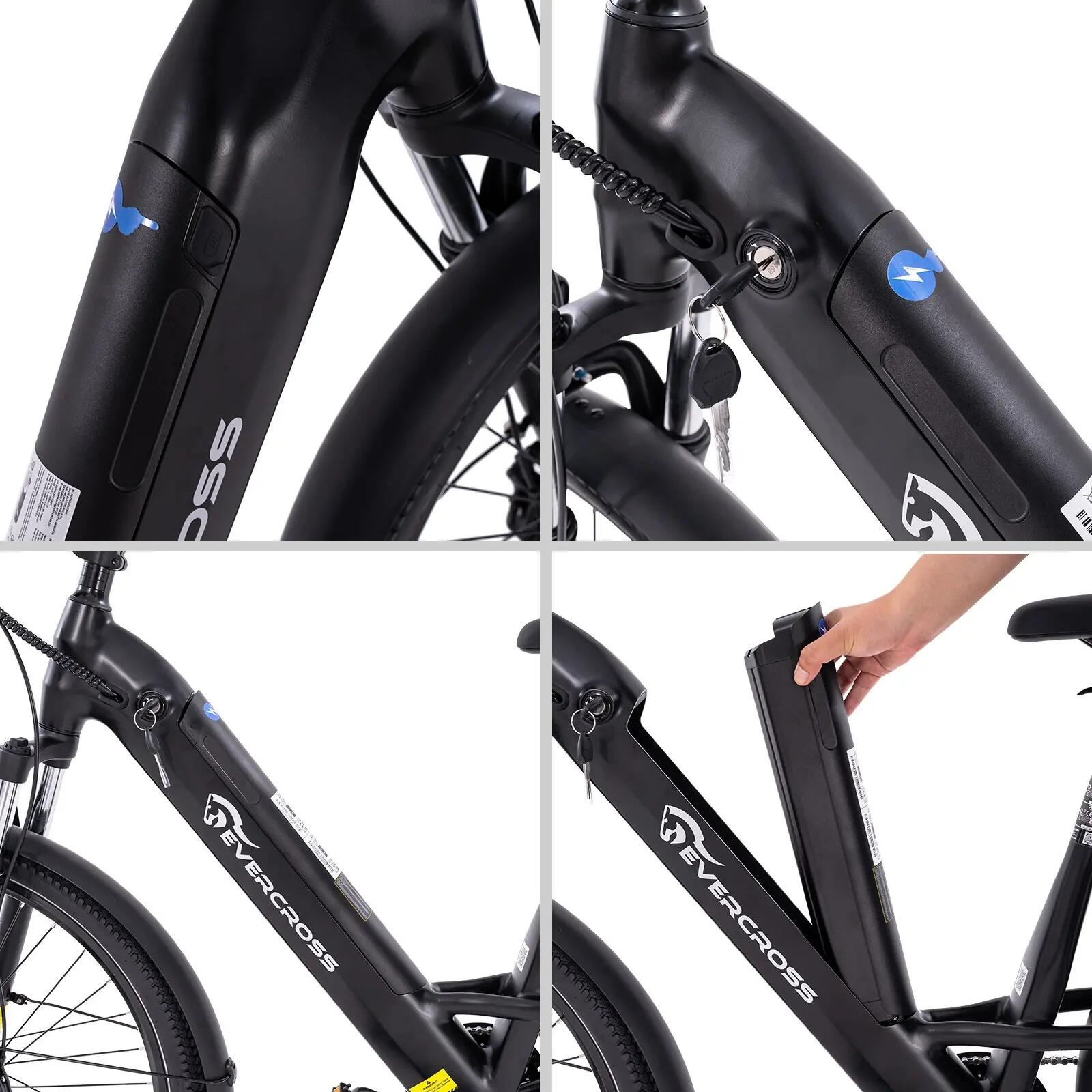 Bicicleta elétrica adulta 27,5" EK25 -Sensor de torque, 250W, 36V 13Ah, NFC, APP 5/15