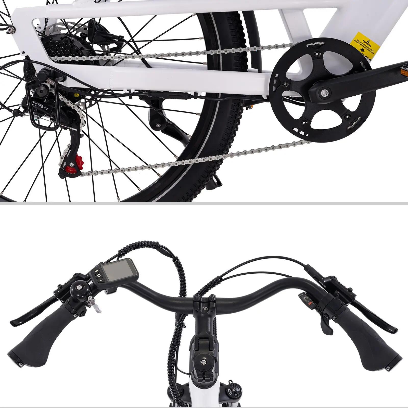 Bicicleta elétrica adulta 27,5" EK25 -Sensor de torque, 250W, 36V 13Ah, NFC, APP 5/13