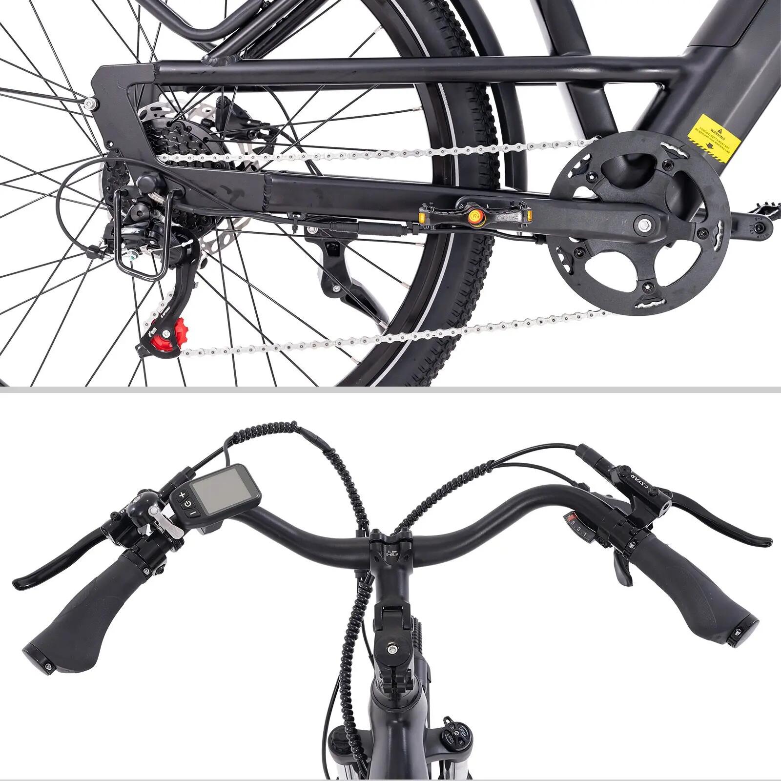 Bicicleta elétrica adulta 27,5" EK25 -Sensor de torque, 250W, 36V 13Ah, NFC, APP 15/15