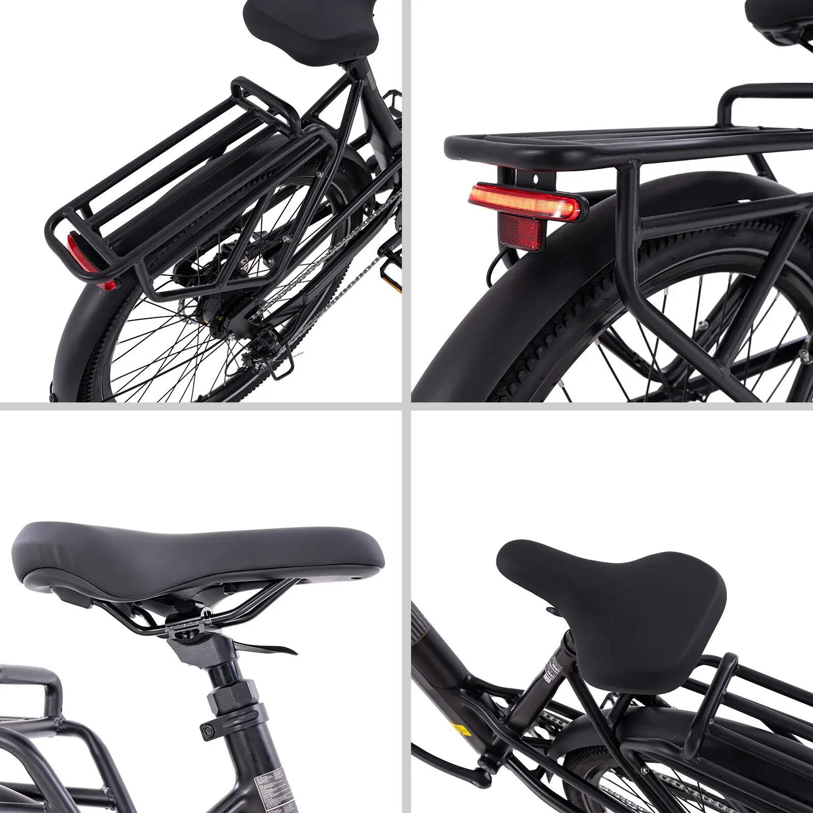 Bicicleta elétrica adulta 27,5" EK25 -Sensor de torque, 250W, 36V 13Ah, NFC, APP 14/15
