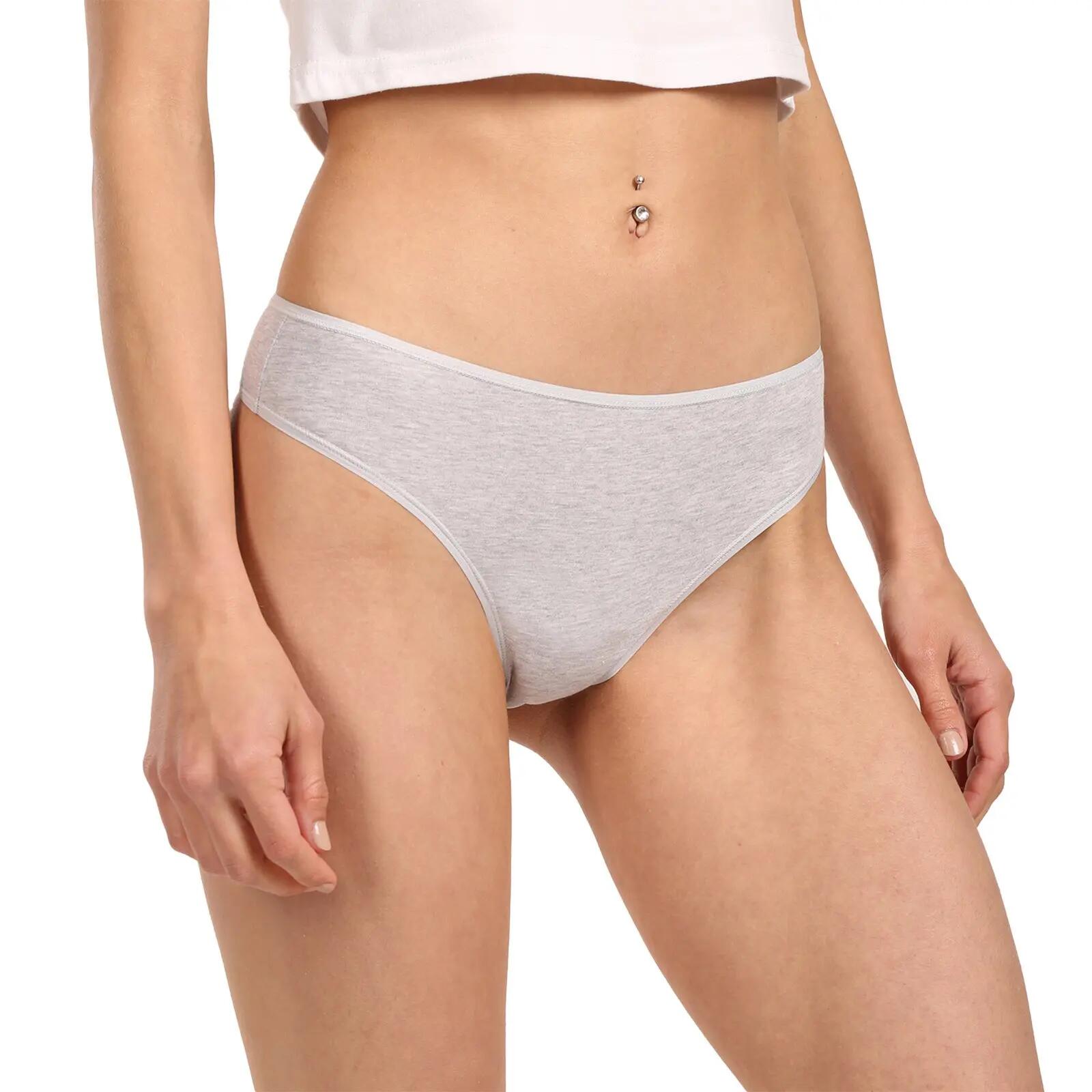 3er Pack Strings weich elastisch Damen - Cotton Modal 6/7
