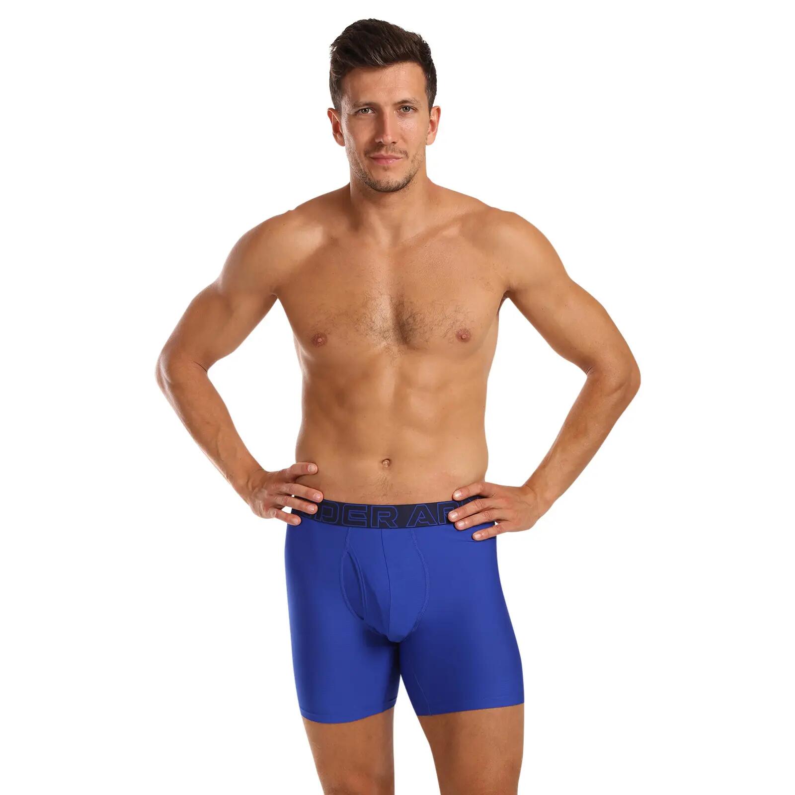 Boxers PERFORMANCE Homme (Bleu Roi / Gris Acier / Bleu Marine) 7/11
