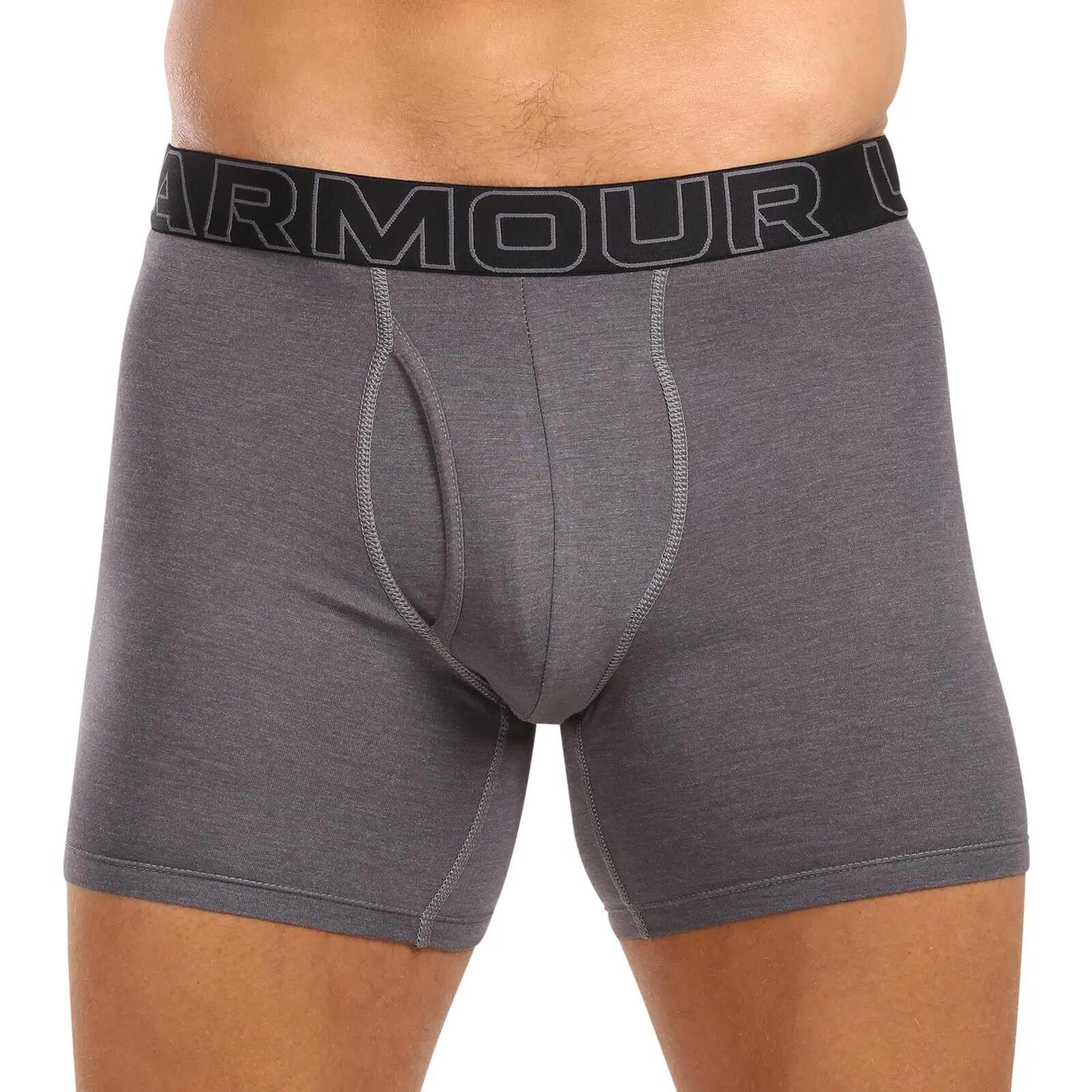 Under Armour Herren Boxershorts COTTON-SOLID 16 cm 3 Pack UUSHJ093 5/7