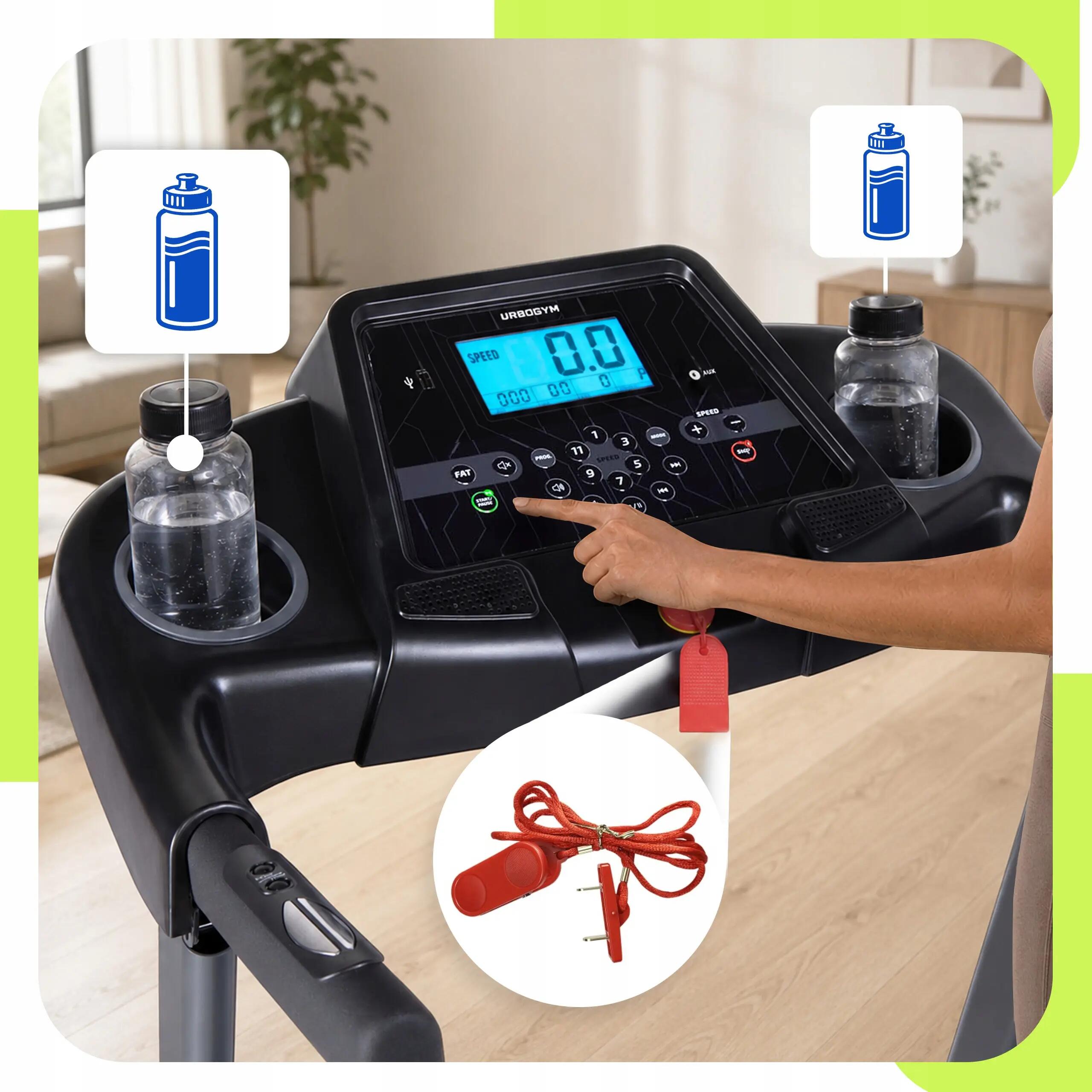 Bieżnia elektryczna Urbogym V520S 2/11