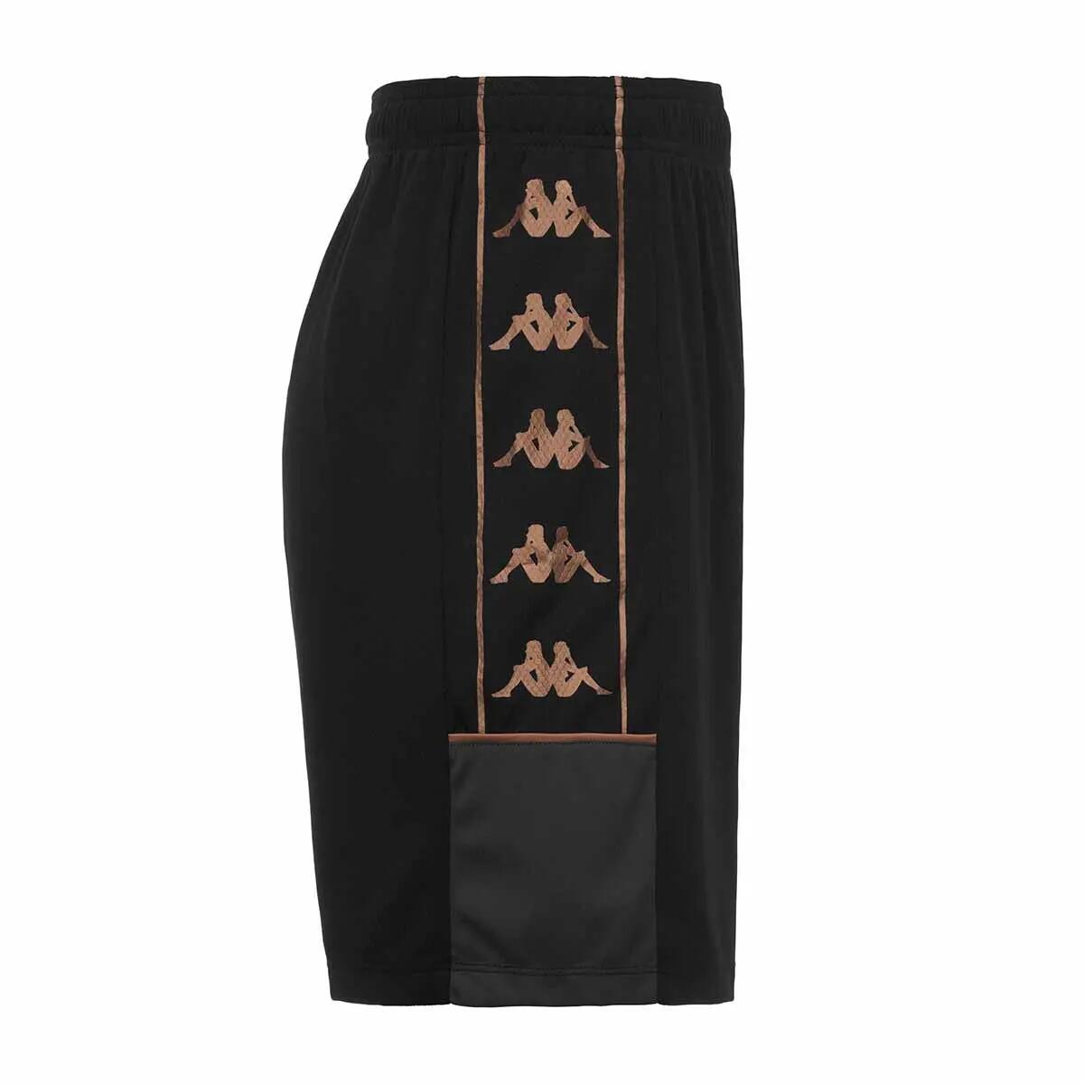 Short de football homme Miondo noir 2/4