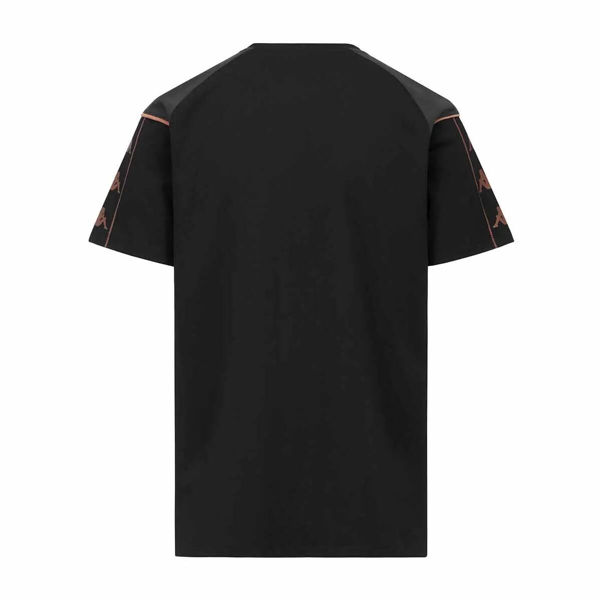 T-shirt - Casual - Heren - Mavio - Kort mouw, ronde hals - Zwart/grijs 4/4
