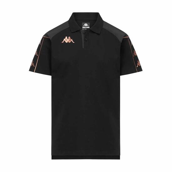 Polo de football homme Mastio noir