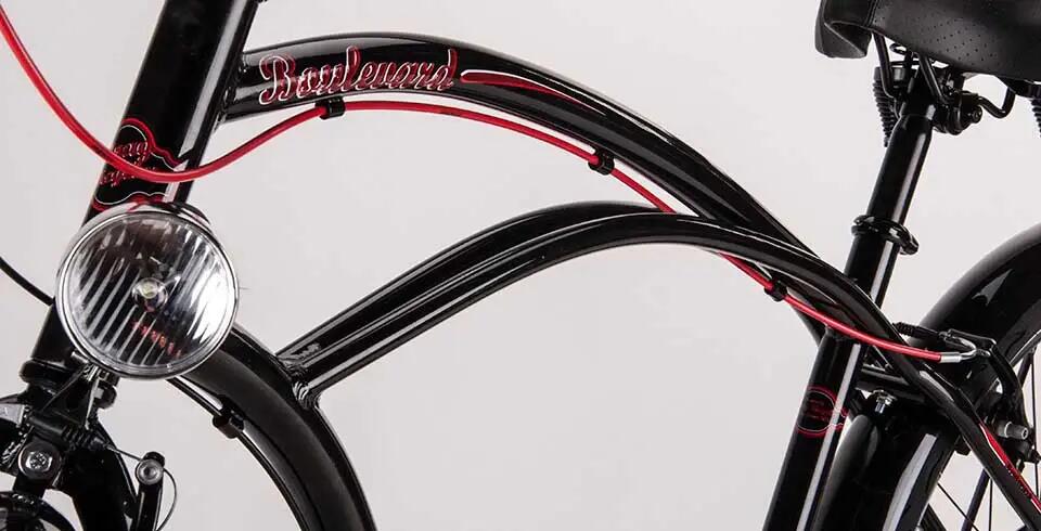 Drag Boulevard 26 Citybike – Shimano Nexus 3-Gang Nabenschaltung, Komfort-Geomet 2/3