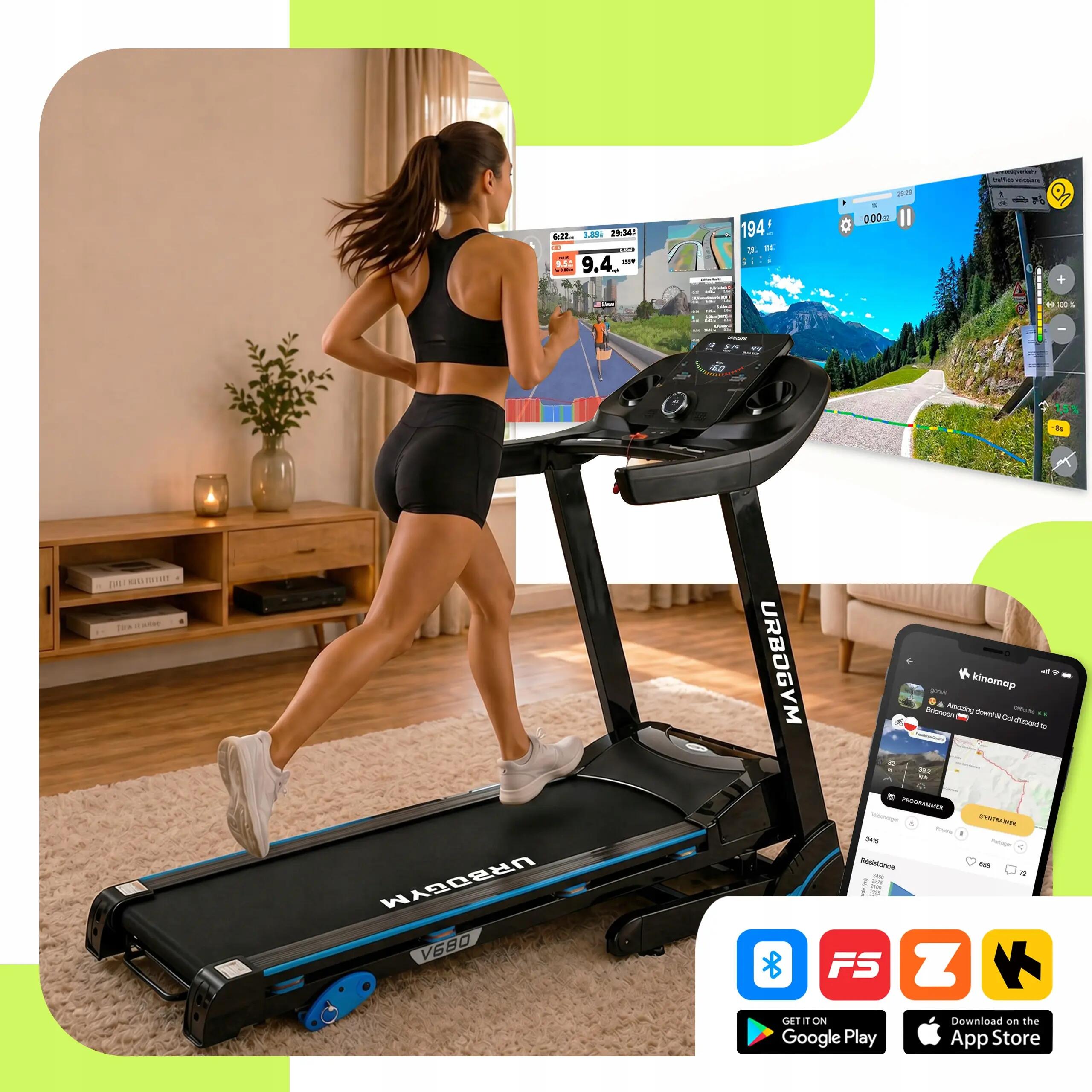 Bieżnia elektryczna Urbogym V680 3/10