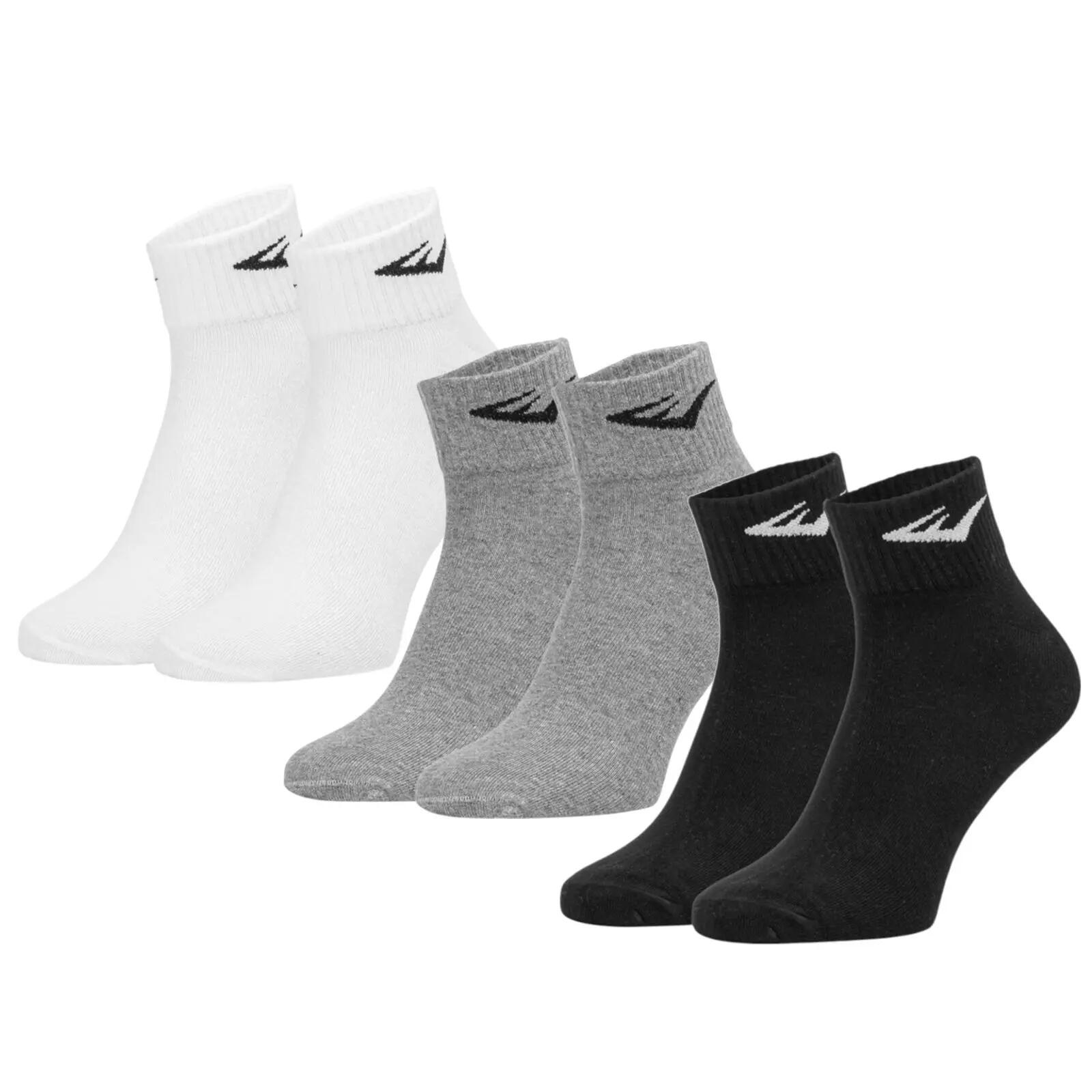 EVERLAST Ponožky kotníkové 3PACK (SKQ003-04)