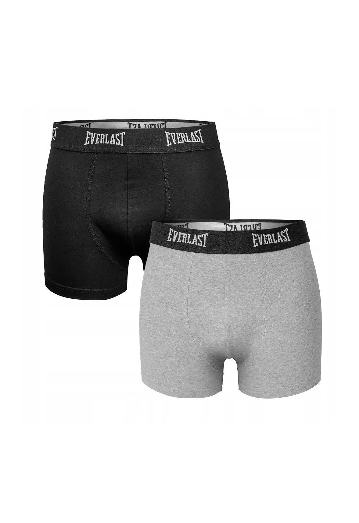 EVERLAST Pánské boxerky 2PACK (BM002-black/grey)