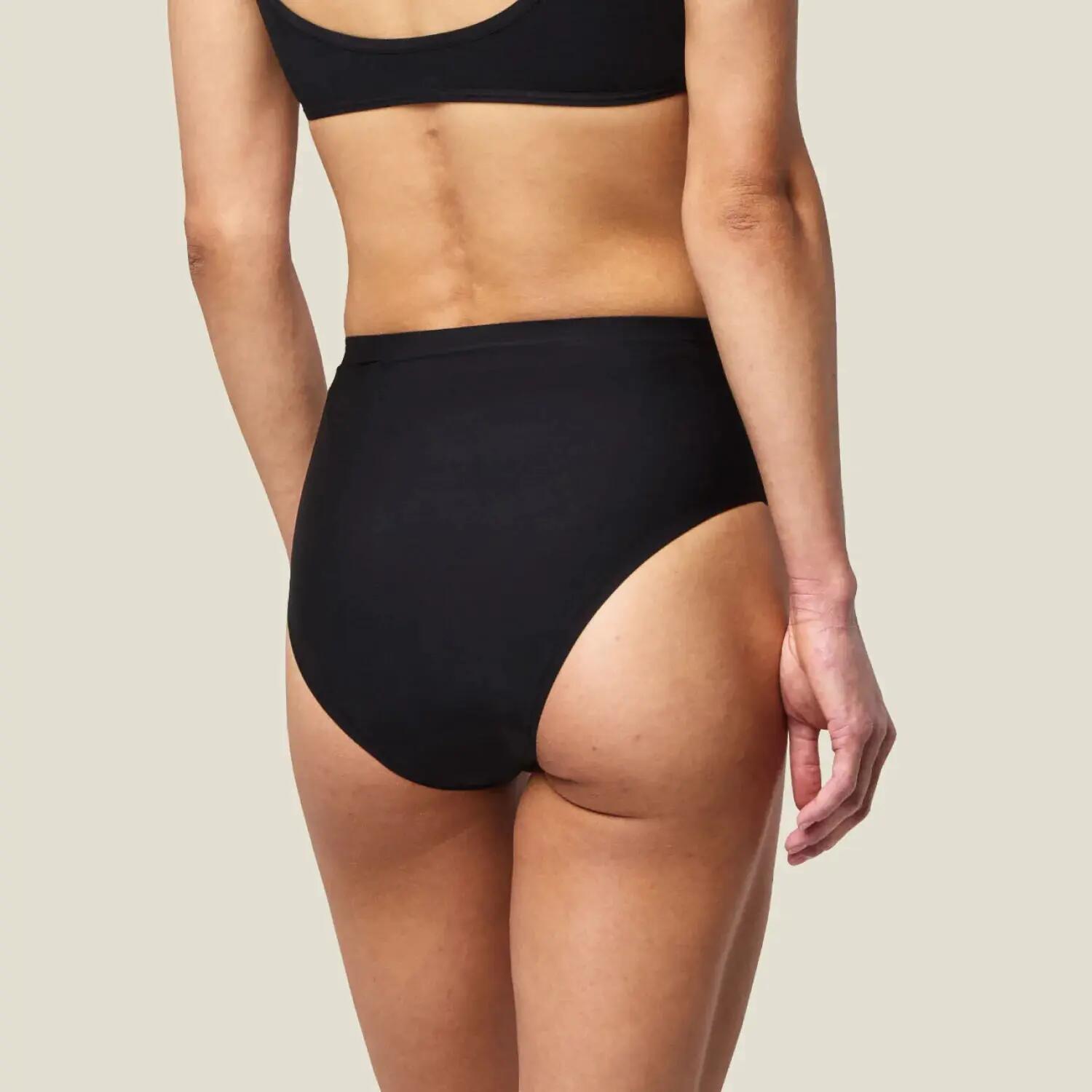 Menstruační kalhotky bezešvé Stretch Midi Brief Super Heavy (WUKA400) 4/4