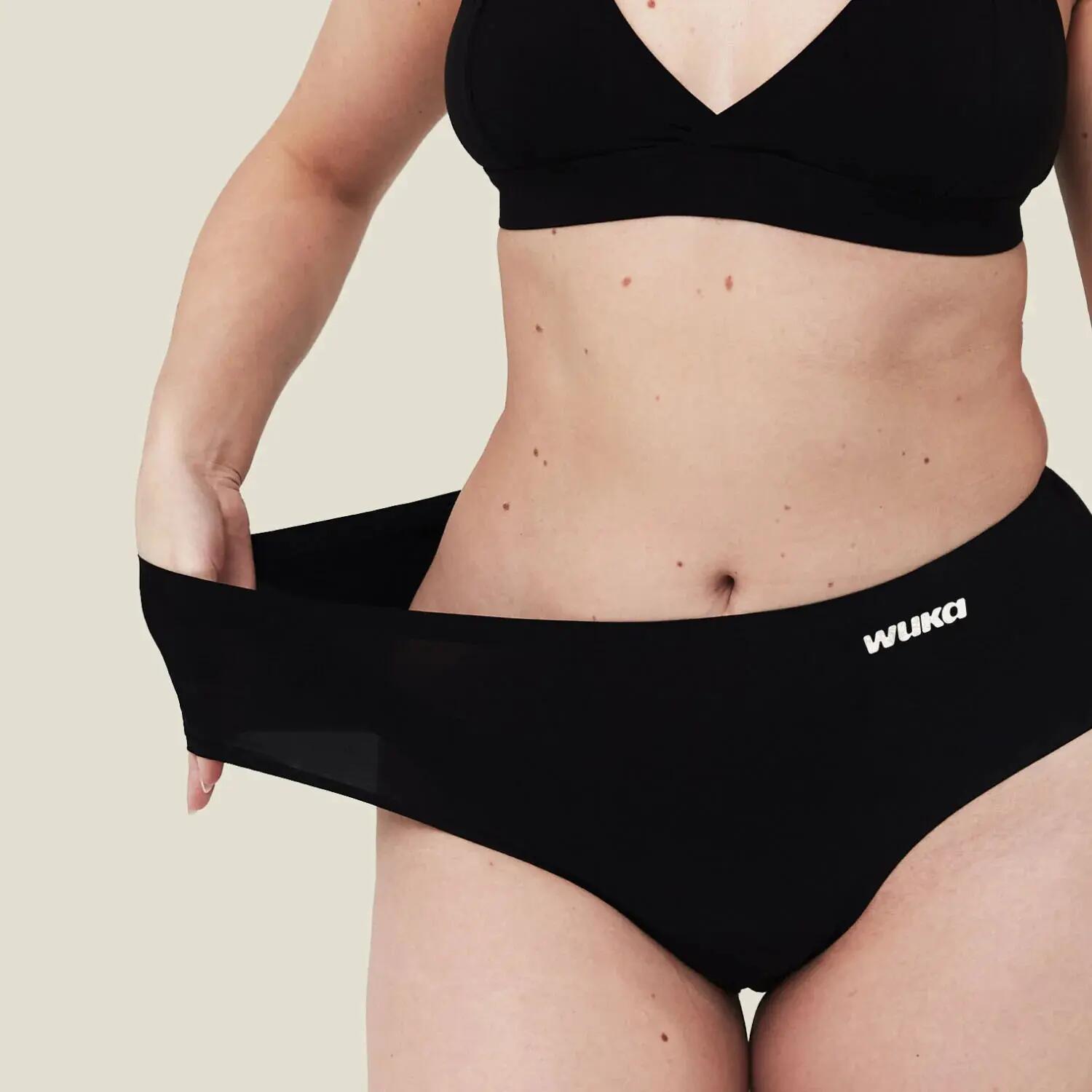 Menstruační kalhotky bezešvé Stretch Midi Brief Super Heavy (WUKA400) 3/4
