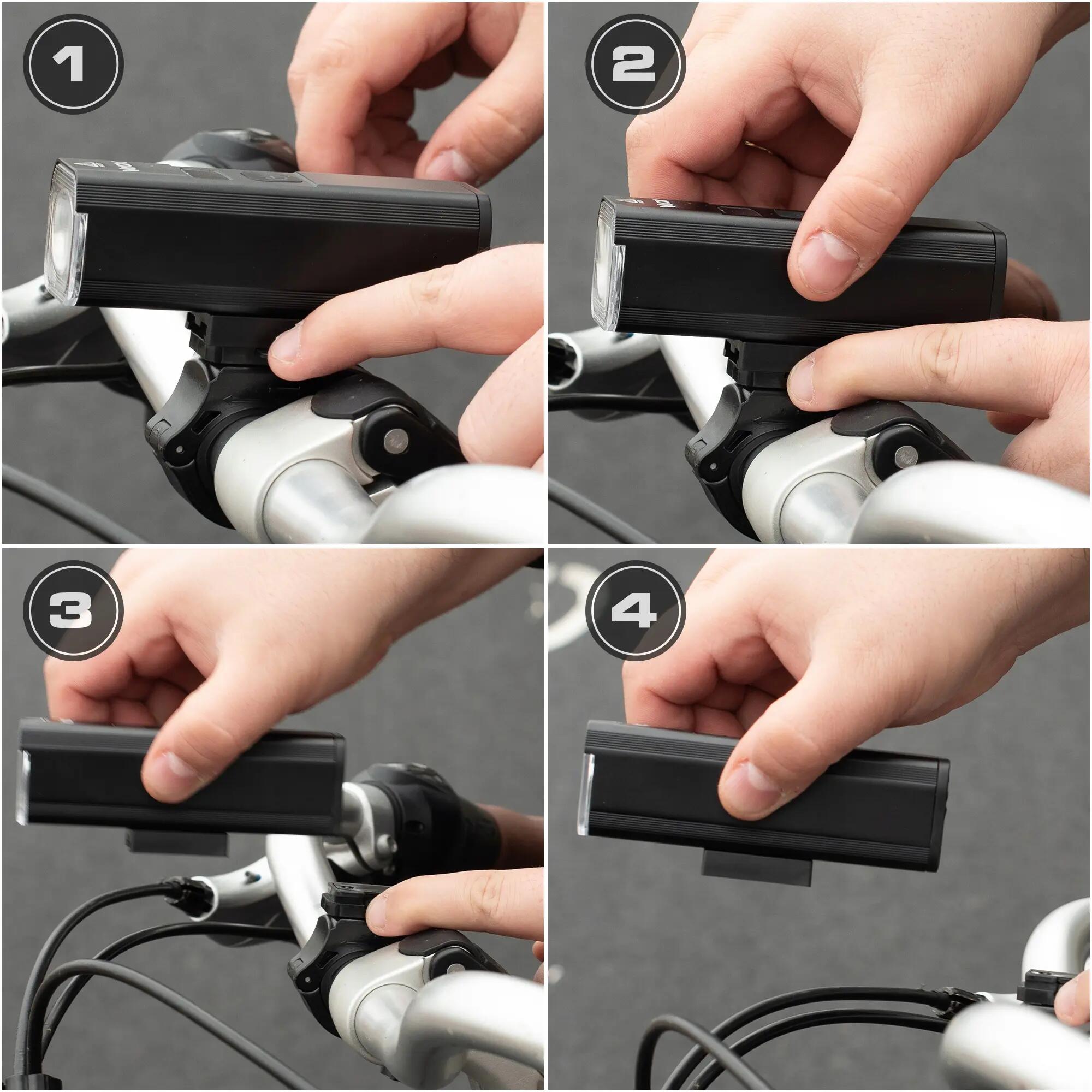 Jeu de feux de vélo VAYOX VA0071 + VA0156 avant et arrière USB-C 12/15