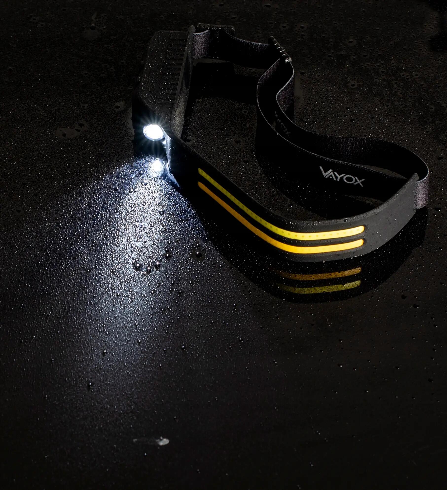 Čelovka VA0129 300lm, akumulátorová, 3x LED, USB-C, silikonová 6/10
