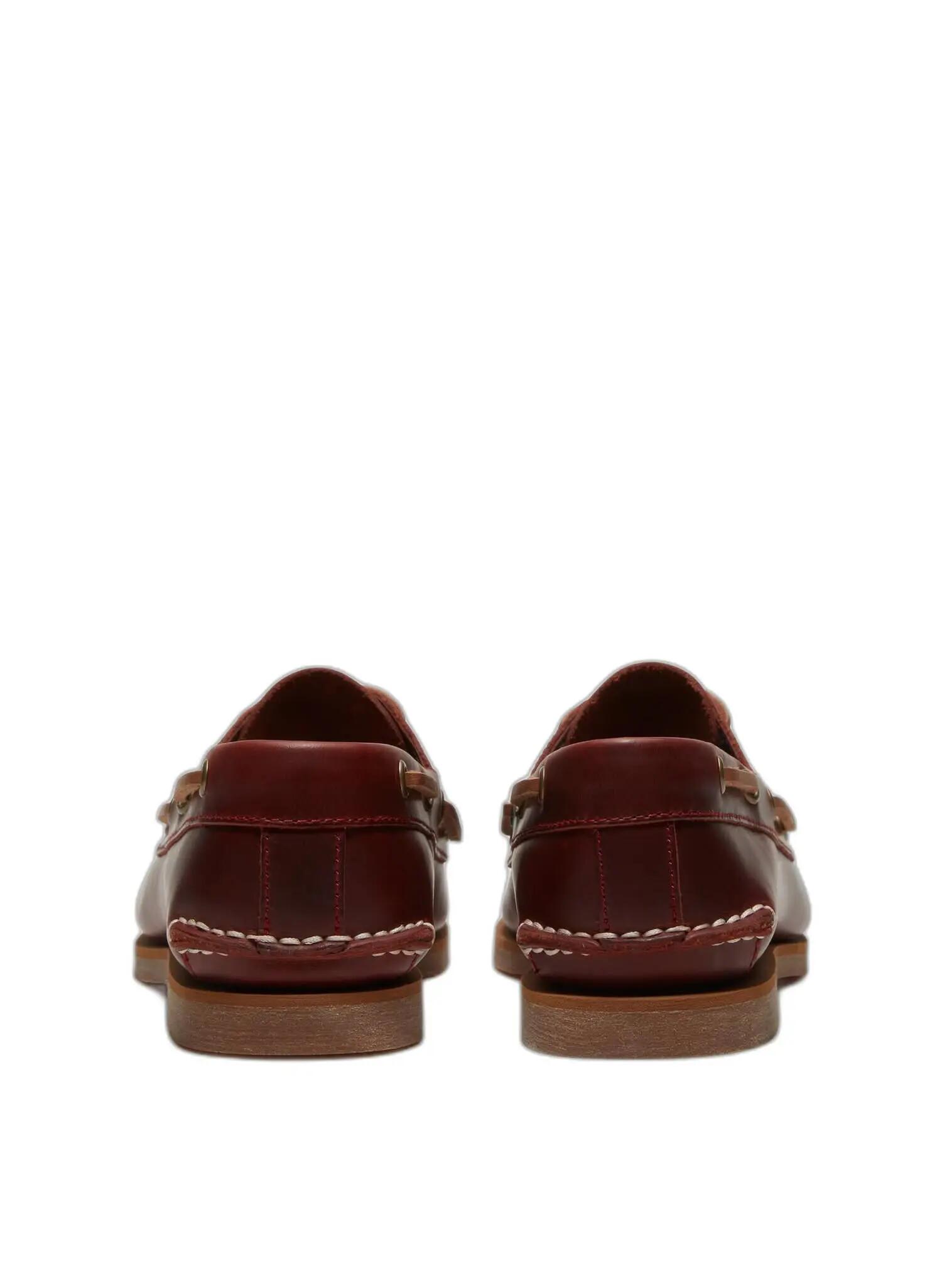 Scarpe - sportswear - Donna - Cedar Bay Essential - Boat shoes - Bordeaux. 4/6