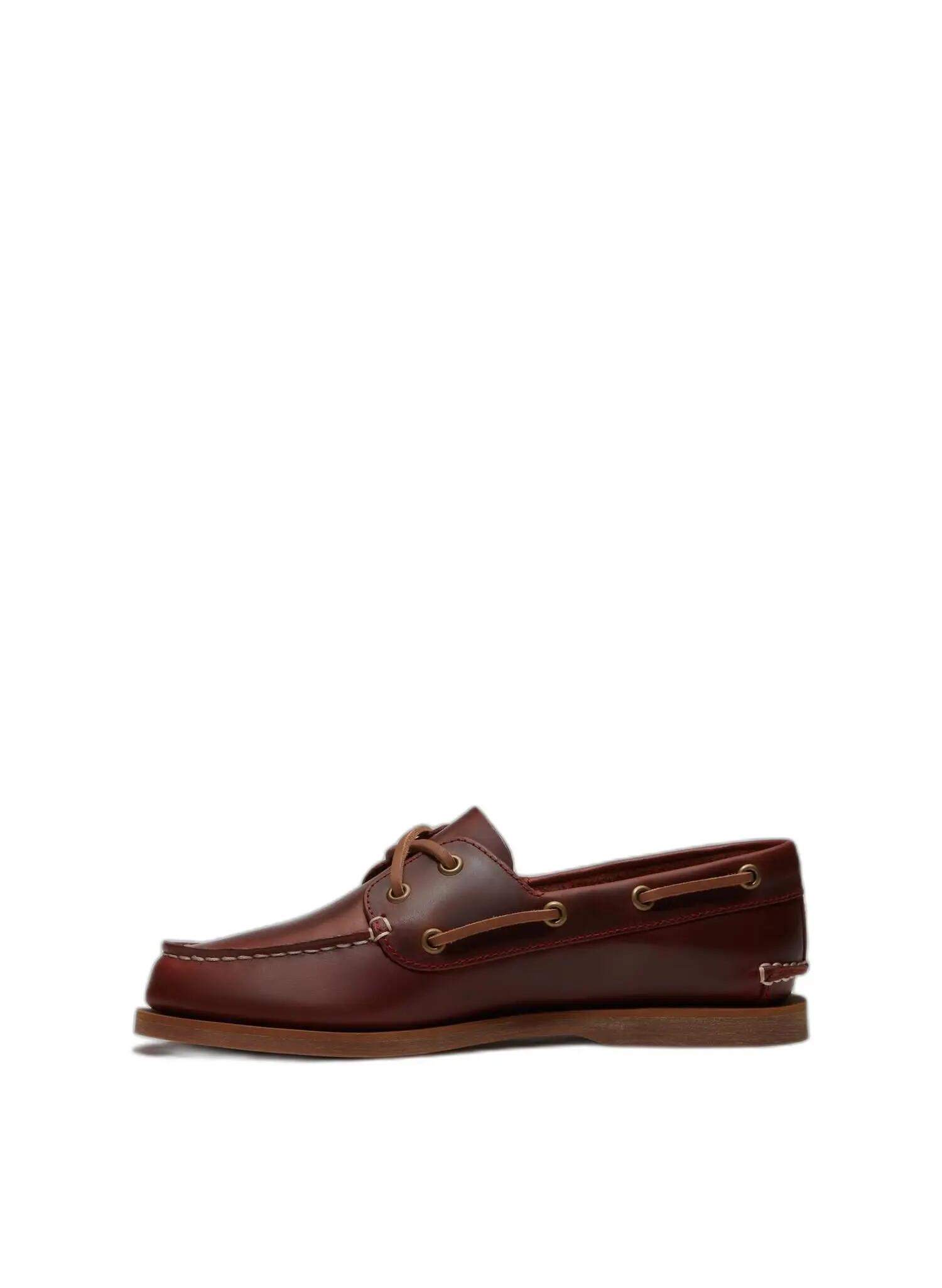 Scarpe - sportswear - Donna - Cedar Bay Essential - Boat shoes - Bordeaux. 3/6
