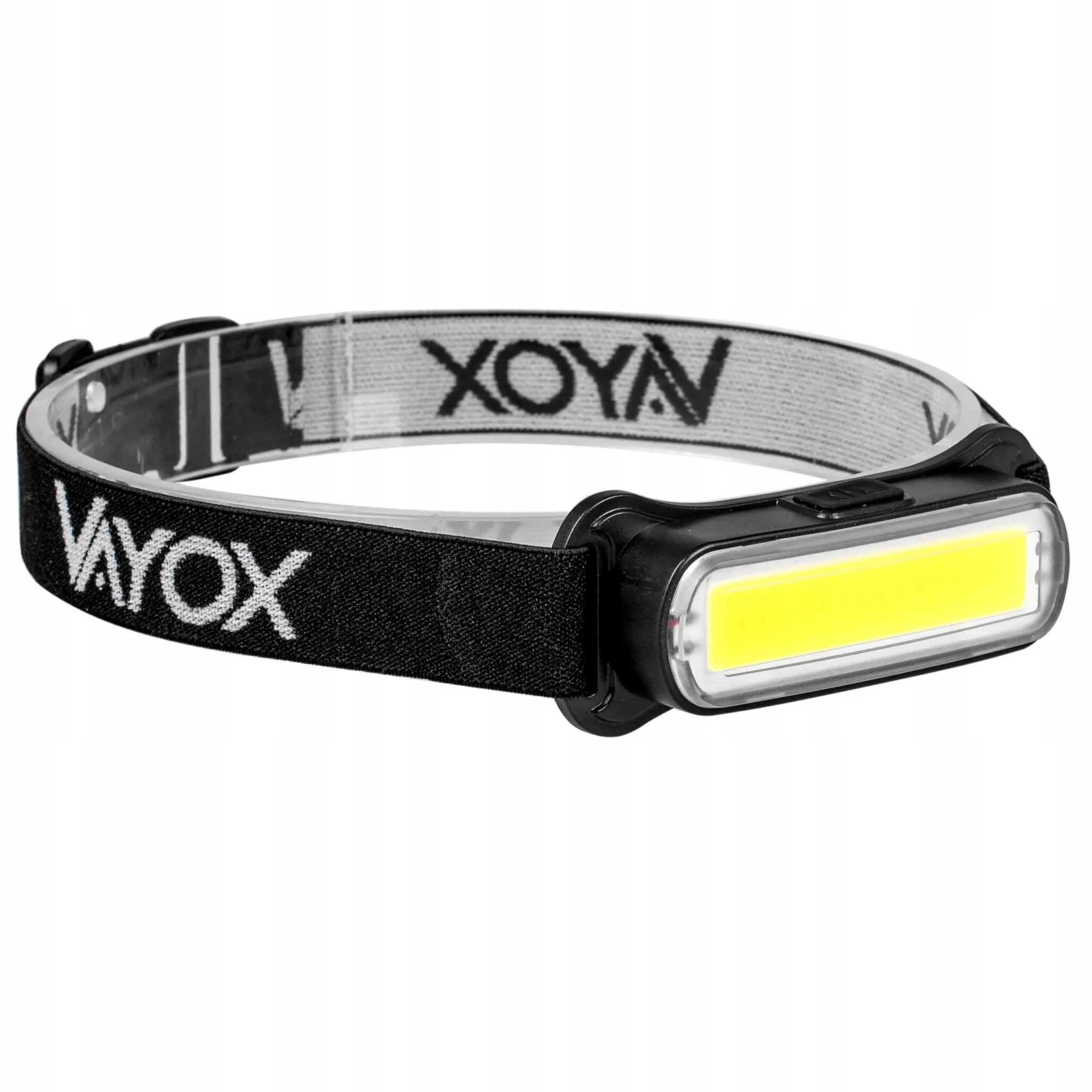 Lampe frontale Vayox VA0177, 300lm, rechargeable, USB-C 8/14