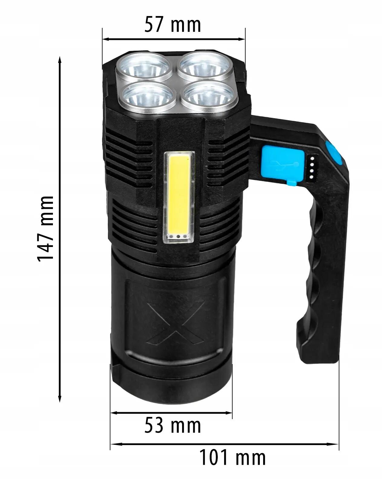 Vayox VA0113 projector met 250lm zijverlichting 13/14