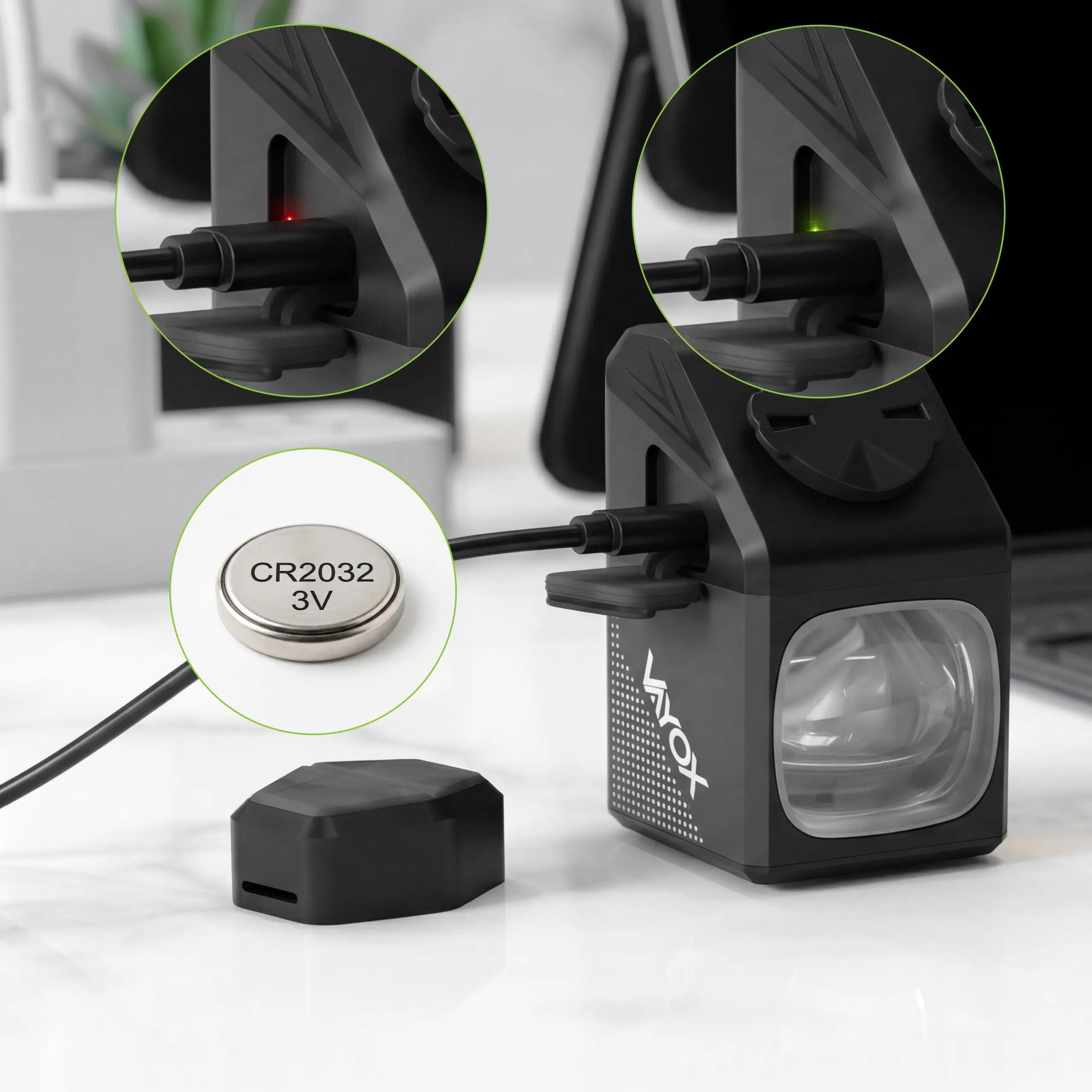 Luce anteriore per bicicletta VAF1000PRO 1000lm con telecomando USB-C 11/16