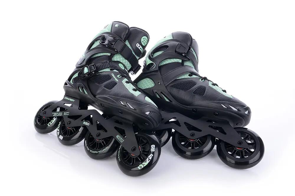 Ezza 90 – Damen- Inline Skates - Schwarz – Grün 5/7