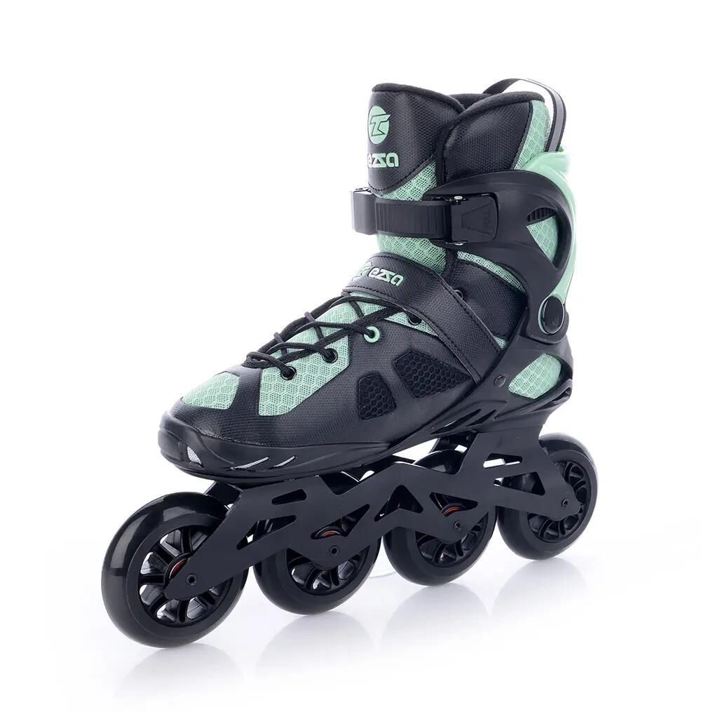 Ezza 90 – Damen- Inline Skates - Schwarz – Grün 4/7