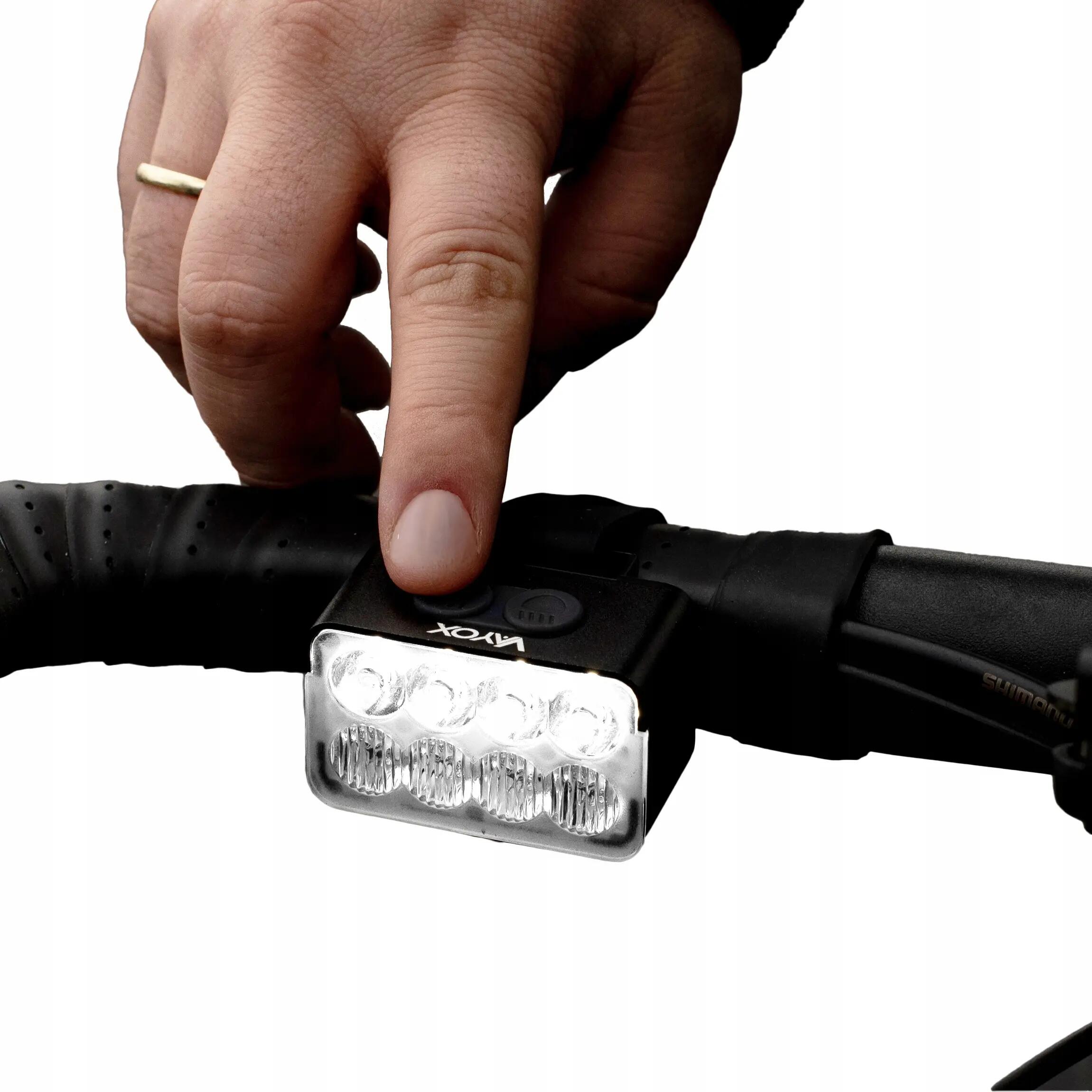 Luce anteriore per bici Vayox VA0151 900 lm, ricaricabile USB-C 11/13