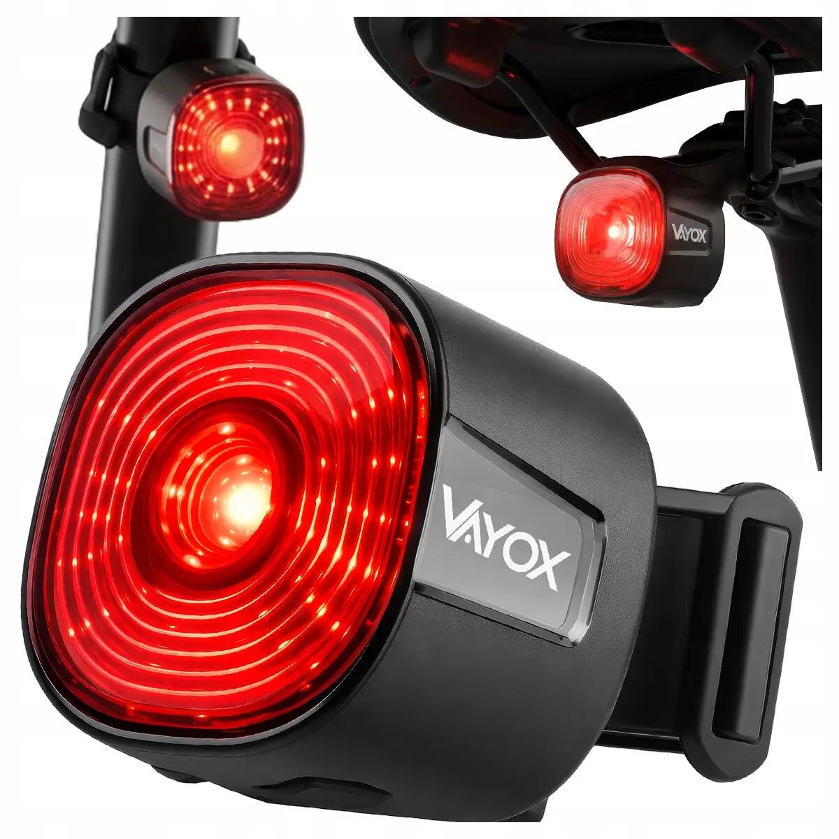 Sada cyklistických světel VA0112 + VA0156 přední a zadní USB-C 8/16