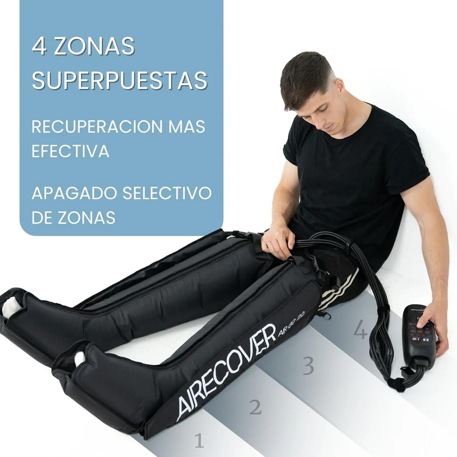 AIR GO – Drucktherapie für zu Hause, kabelloses Beinmassagegerät 4/9