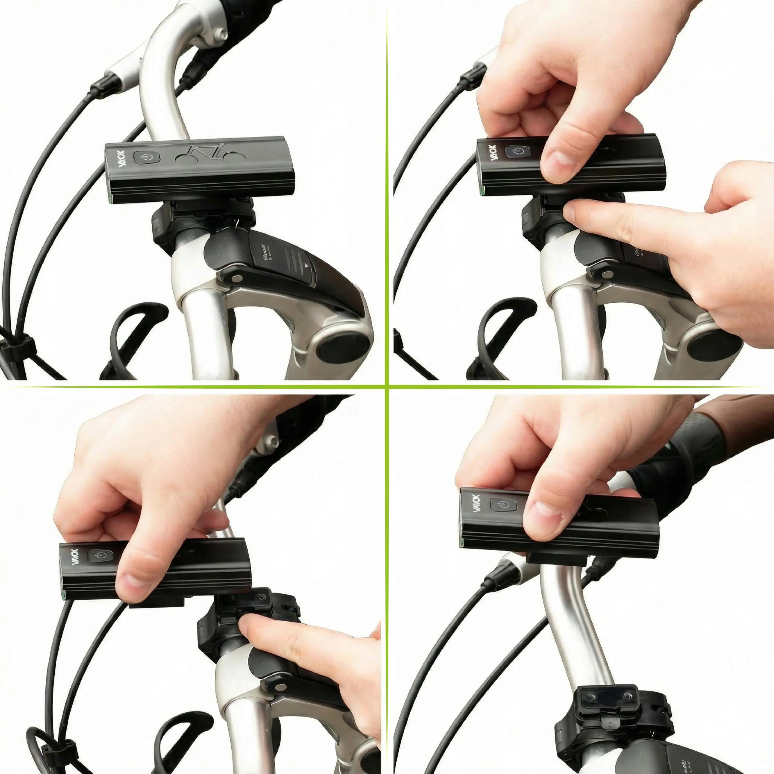 Sada cyklistických světel VA0112 + VA0156 přední a zadní USB-C 11/16