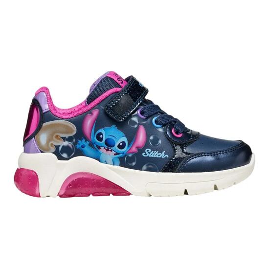 Baskets Fille Bleu Geox J FADINLIGHT