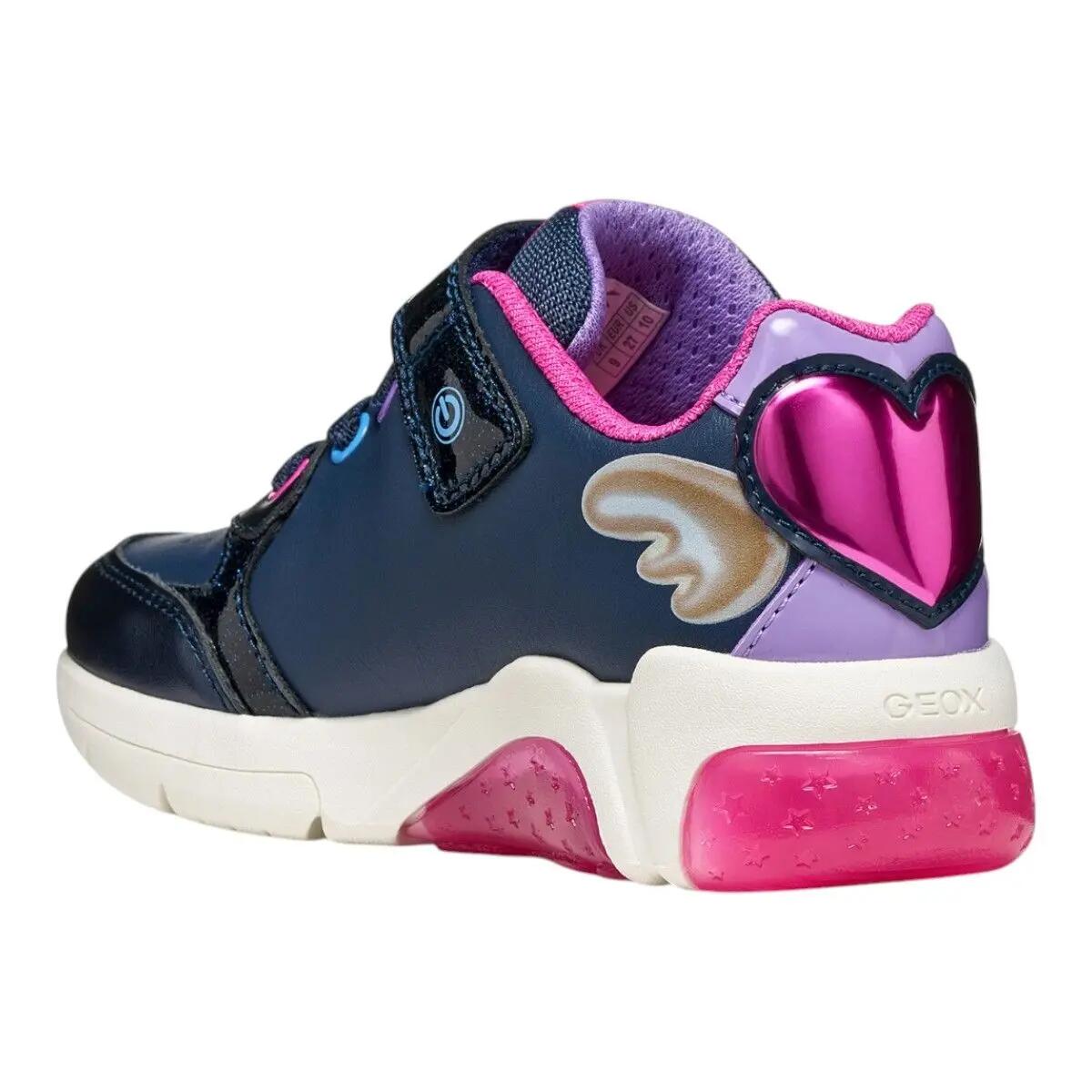 Baskets Fille Bleu Geox J FADINLIGHT 3/7