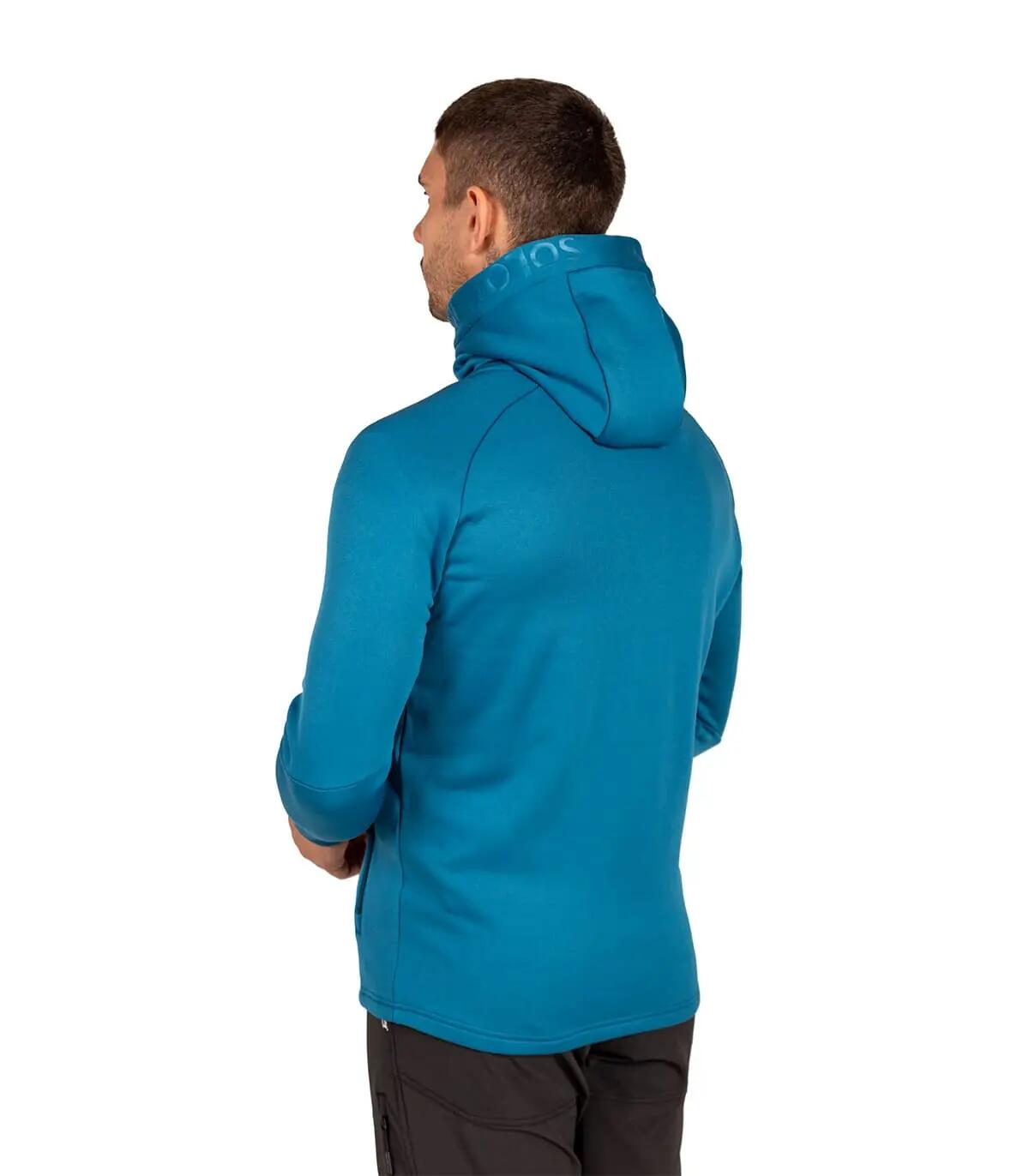Chaqueta de Forro Polar de Montaña Transpirable Veletta para Hombre Azul 4/5