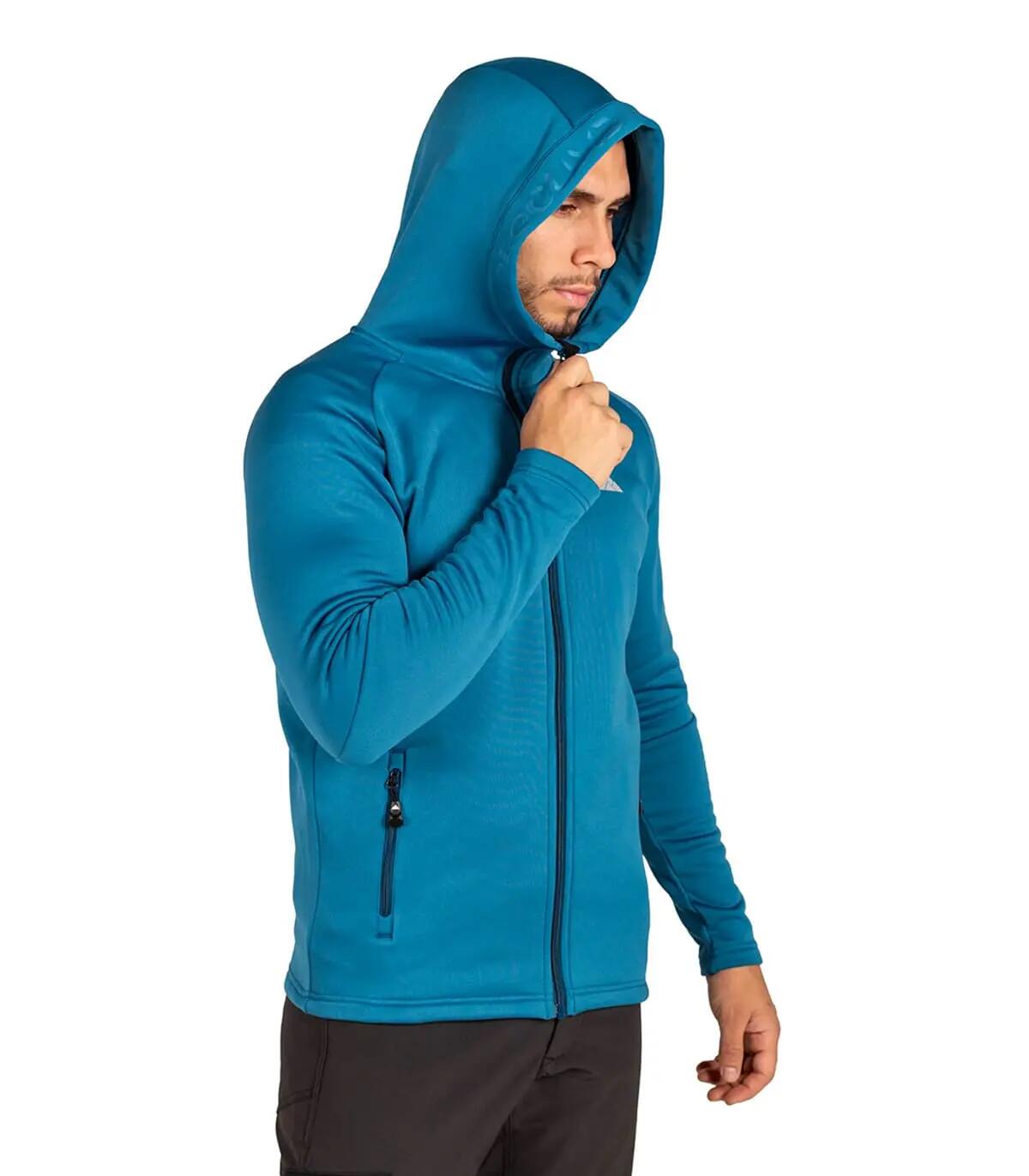 Chaqueta de Forro Polar de Montaña Transpirable Veletta para Hombre Azul 2/5