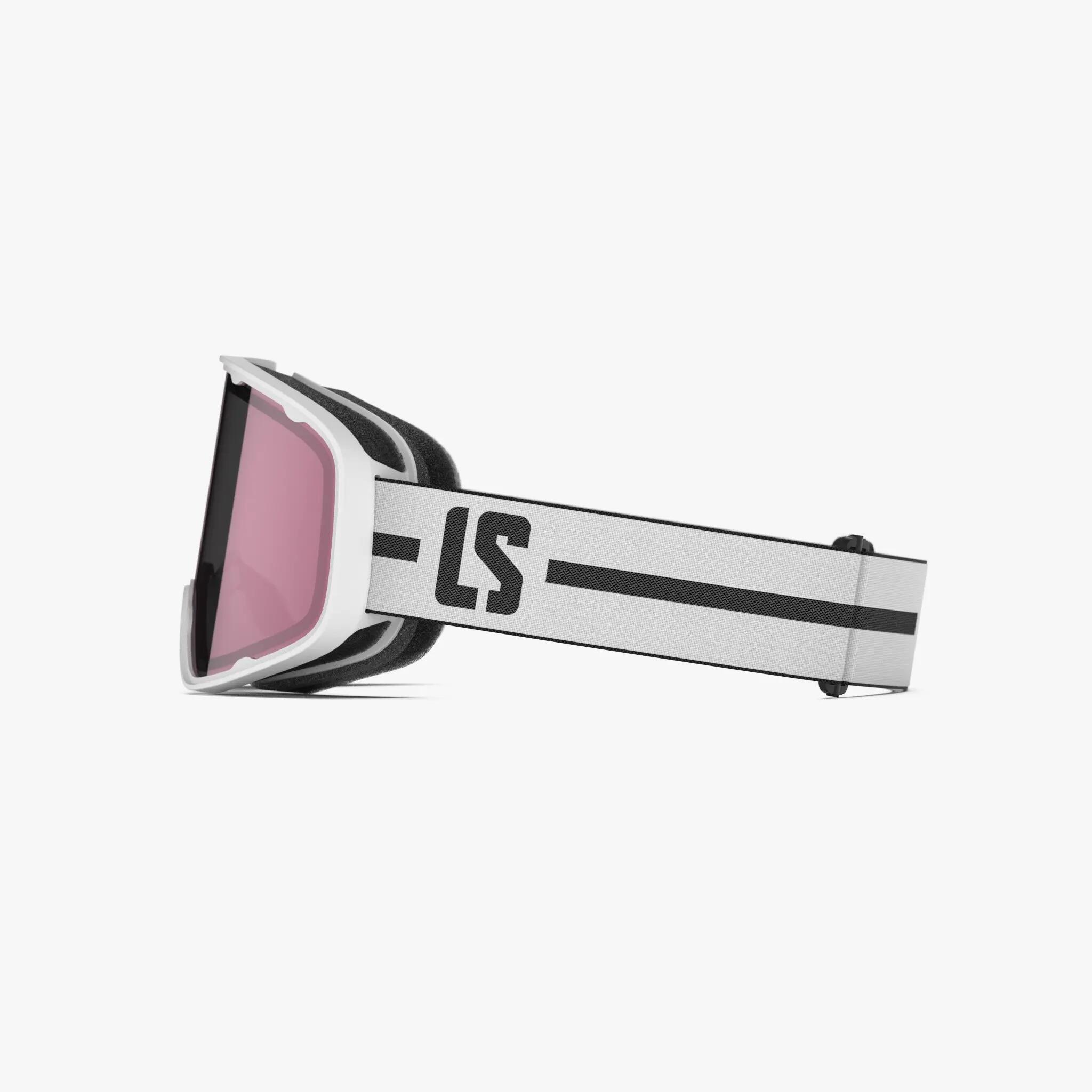 Masque de ski et snowboard LS3 Essentiel Blanc/Noir 3/3