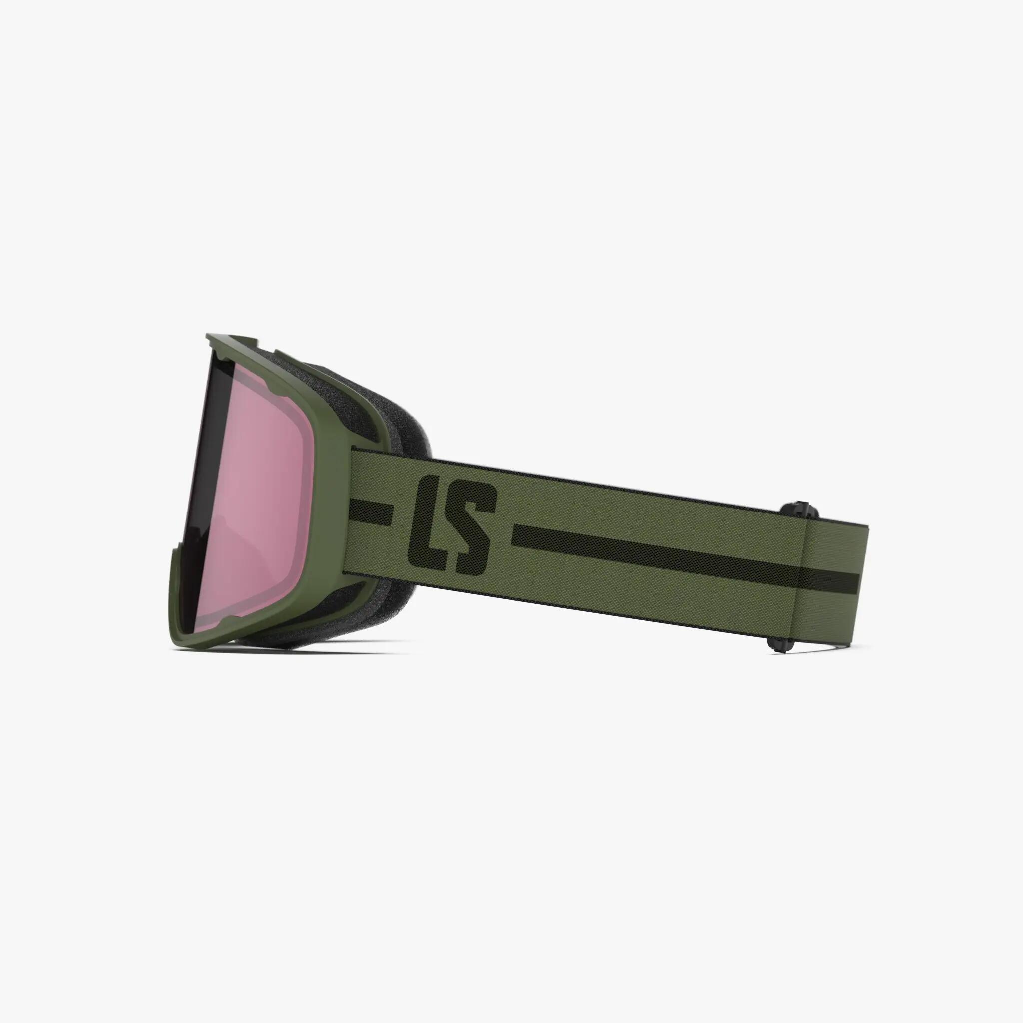 Masque de ski et snowboard LS3 Essentiel Kaki 3/3