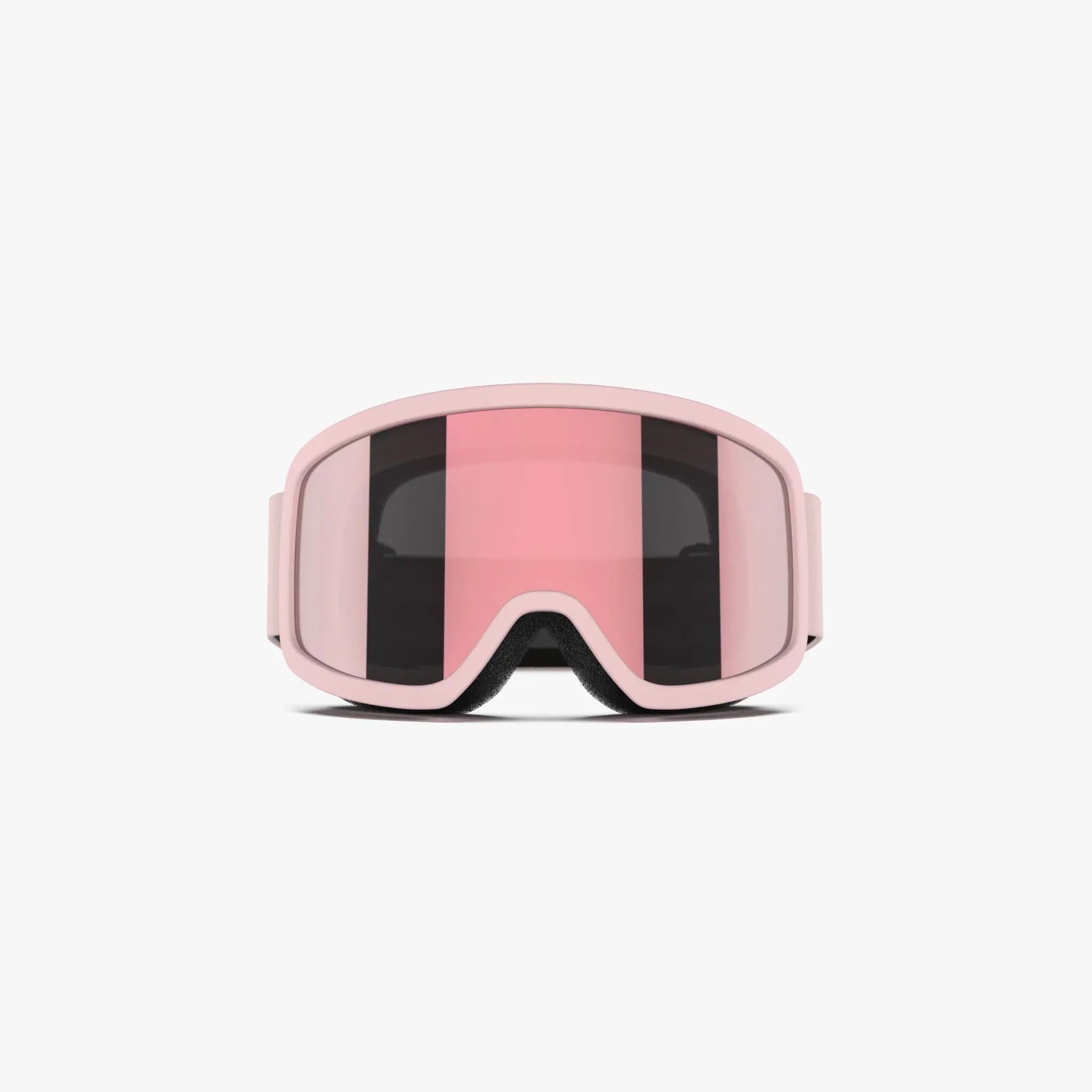 Masque de ski et snowboard enfant LS1 Rose Pâle 2/3